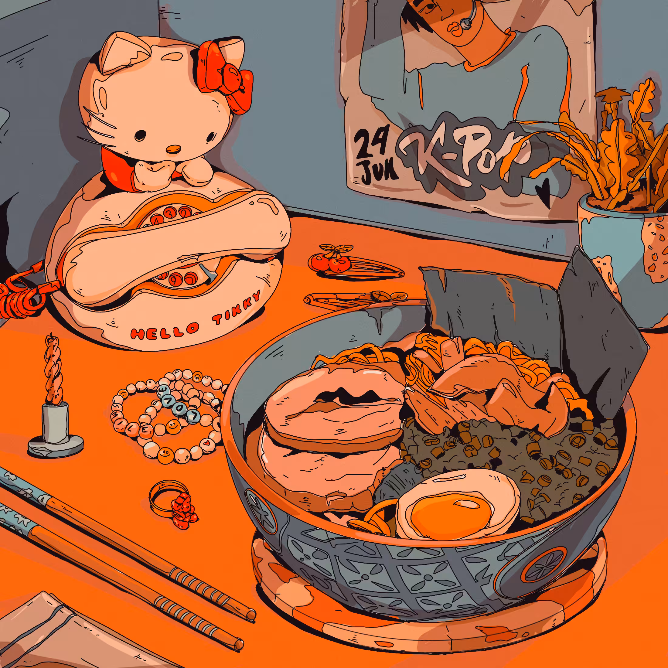 Kitty Night Stand #007
