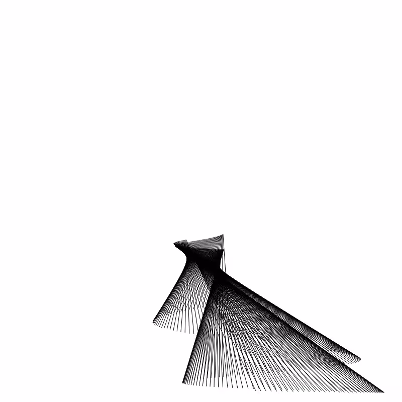 Sinus Cosinus #N Black on White #4