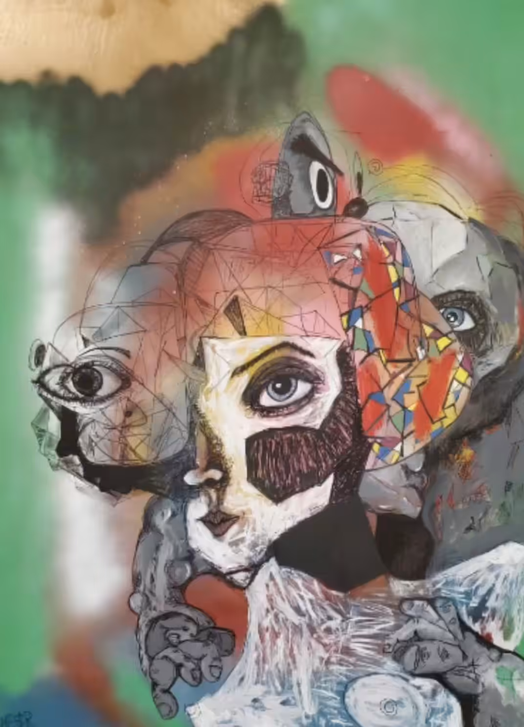 Woman and Man (Despair) Animated version