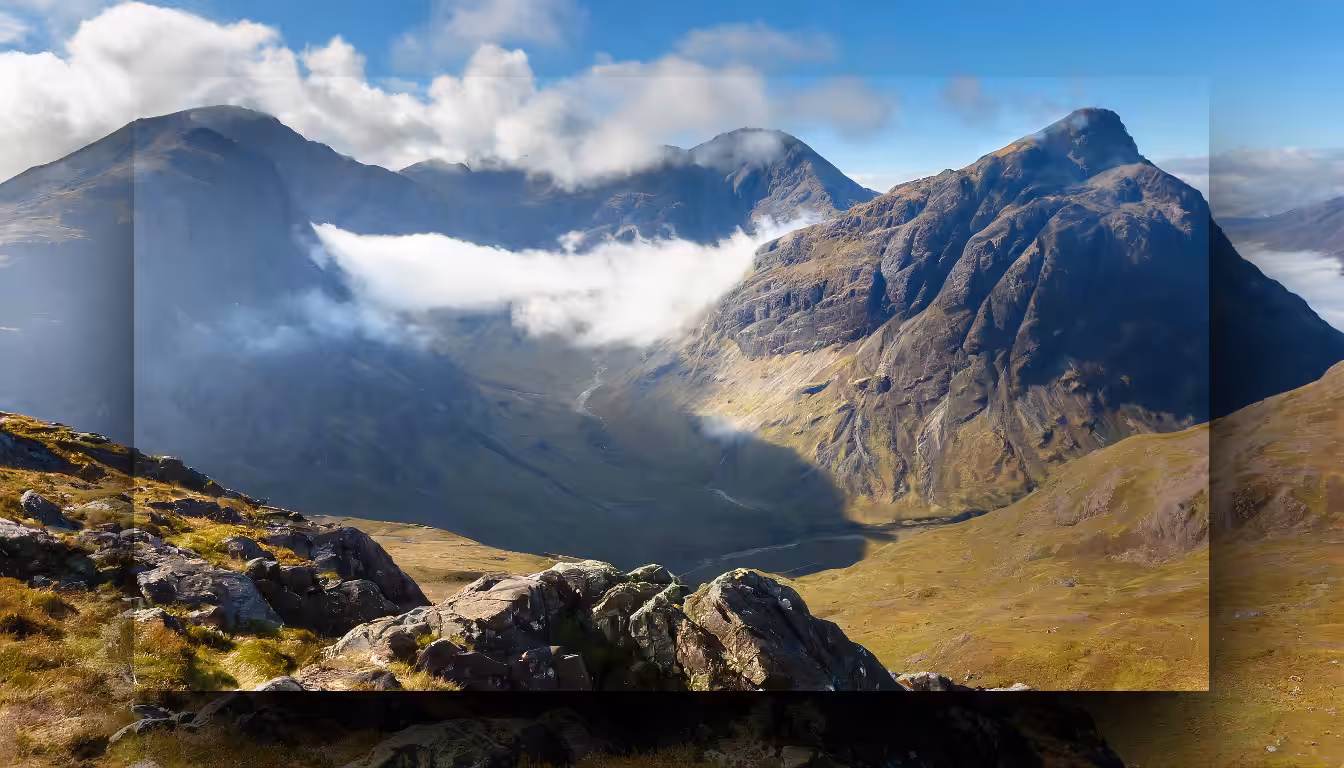Mountains and Drop Shadows #54