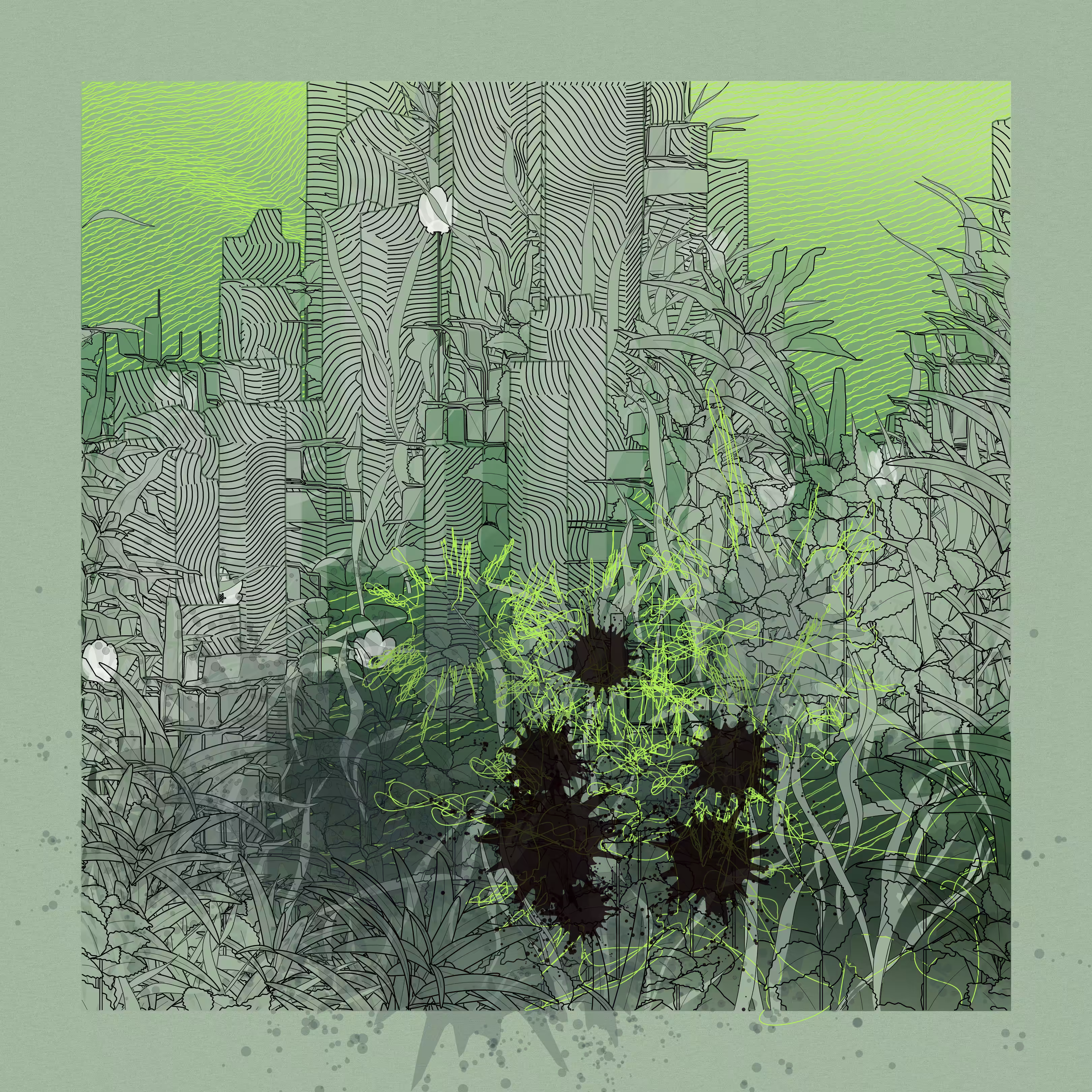 Landscape with Carbon Capture #10775