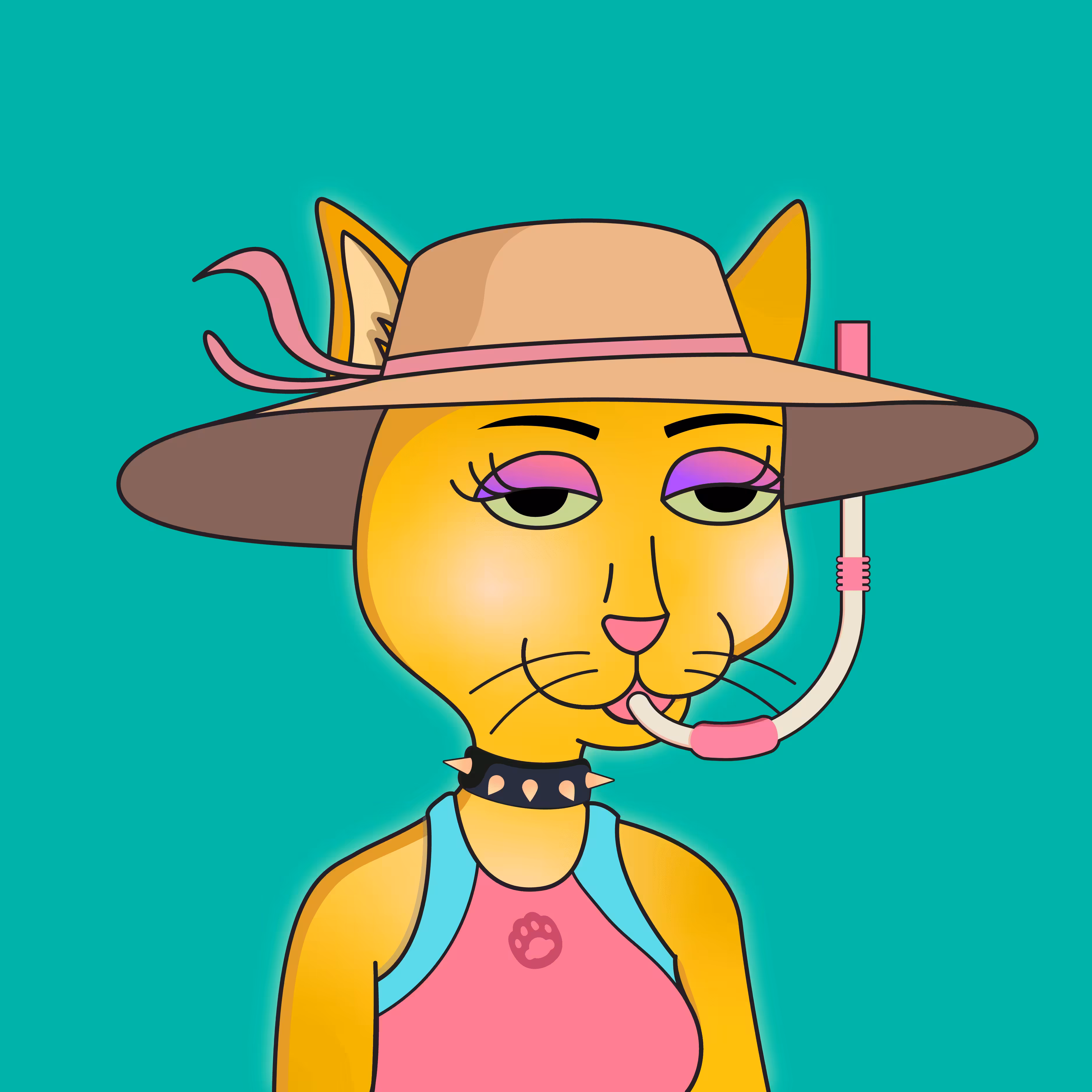 Girl Cat #34