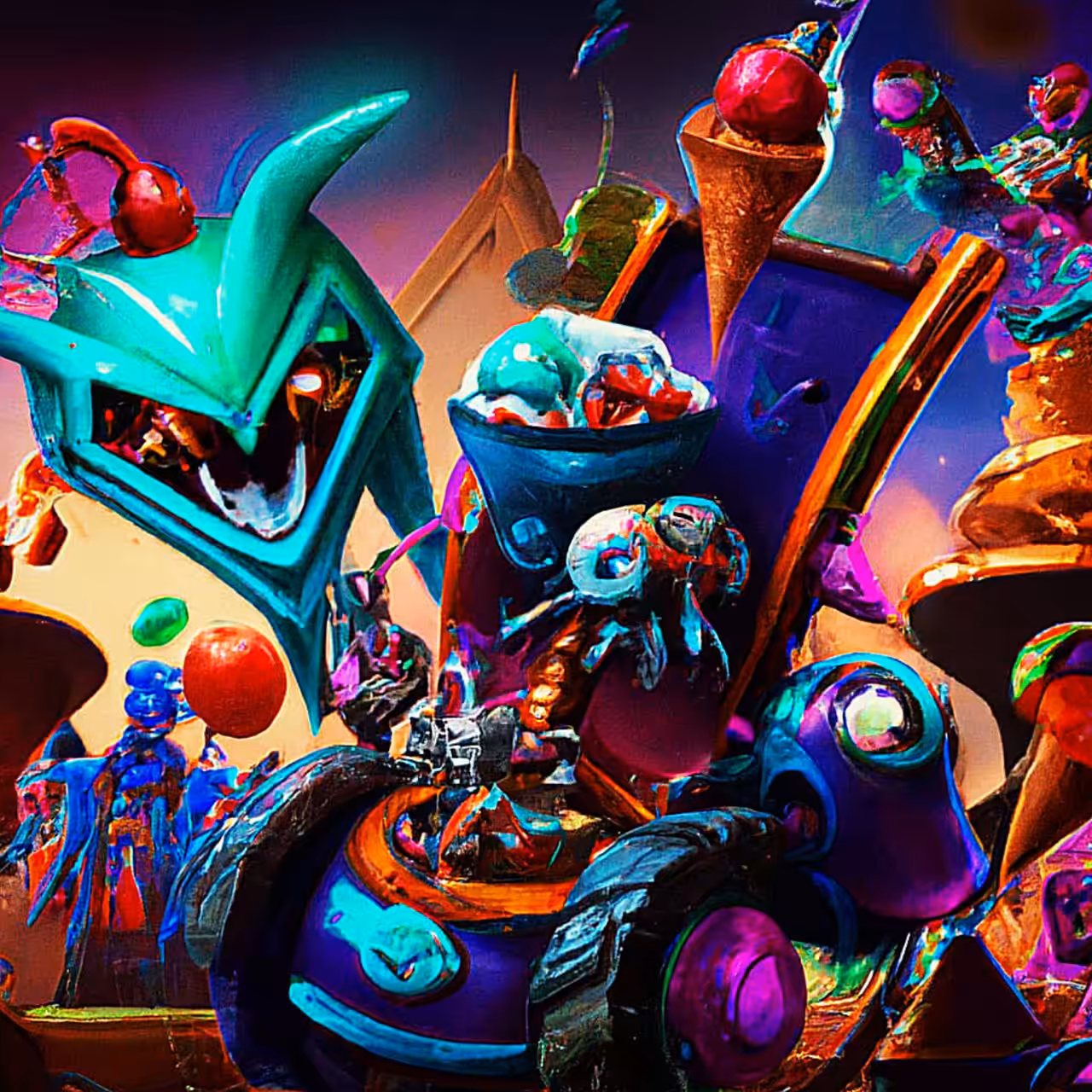 out of this world: Sundae Bot