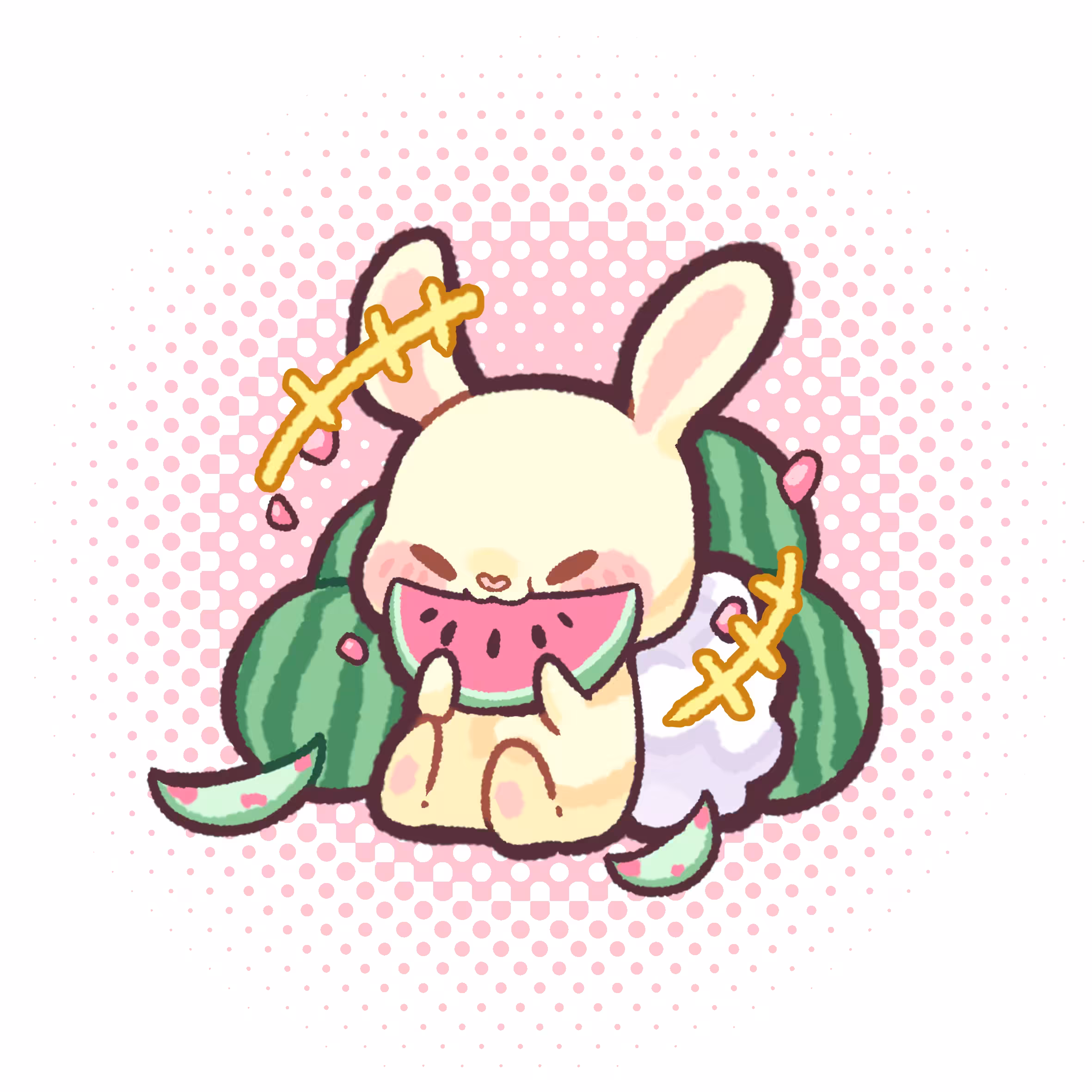 Rabbit Series: Watermelon
