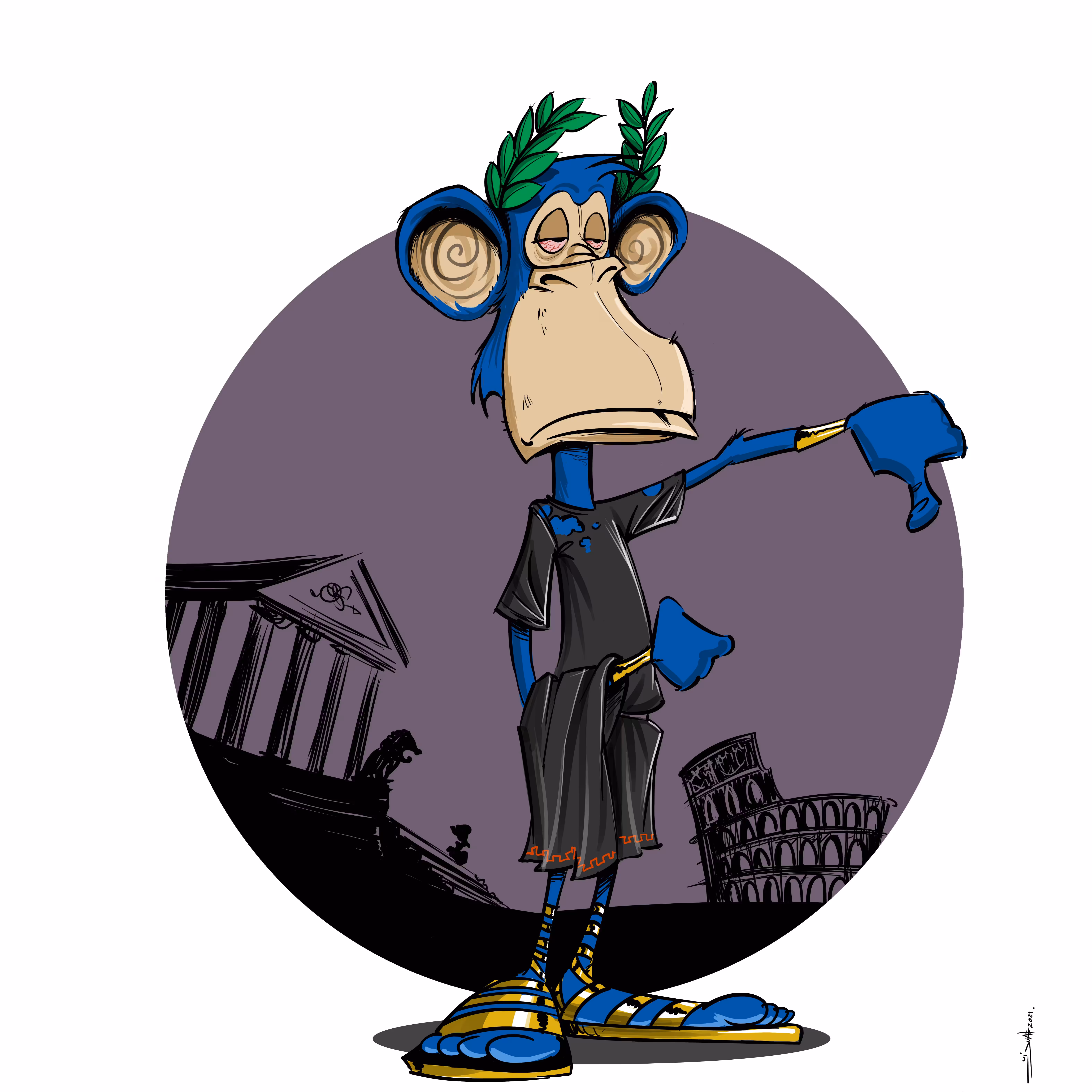 Bored Caesar #5862