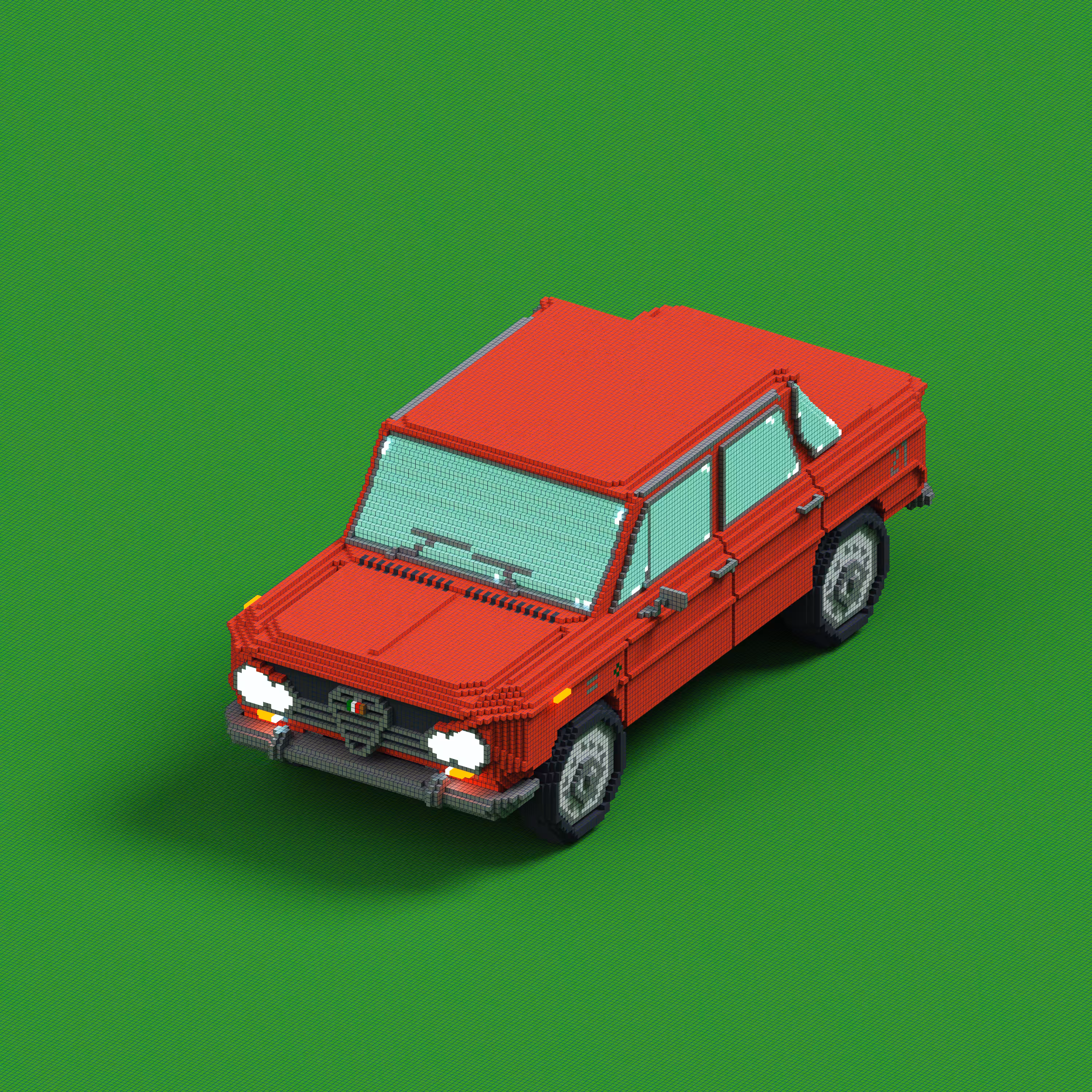KINΞGARAGE 11 - ALFA ROMEO GIULIA 1300ti #Red
