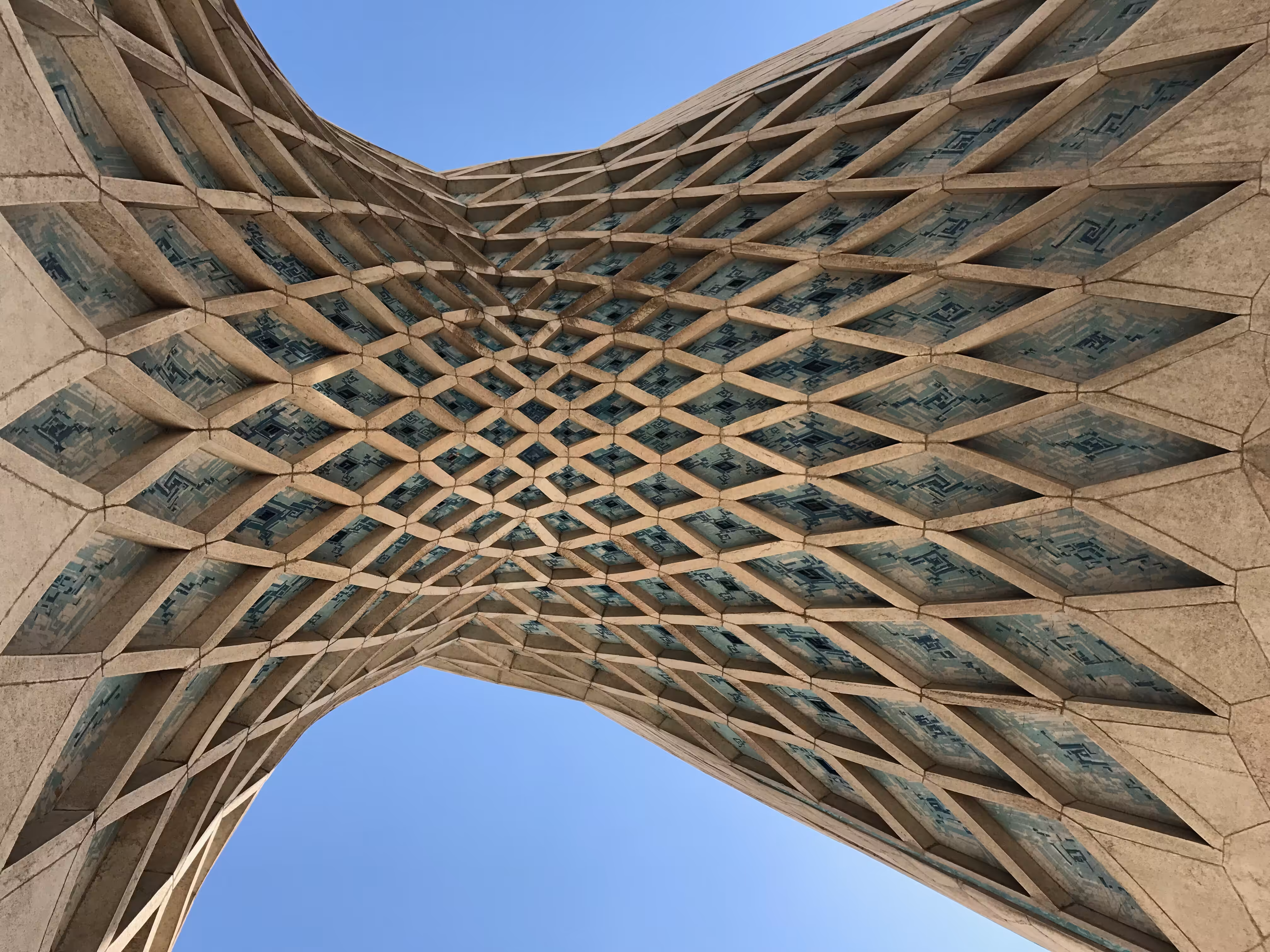 The glamour of Azadi Tower