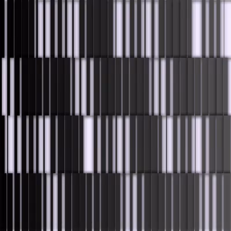 Generative Barcode Helmholtz Illusion #13
