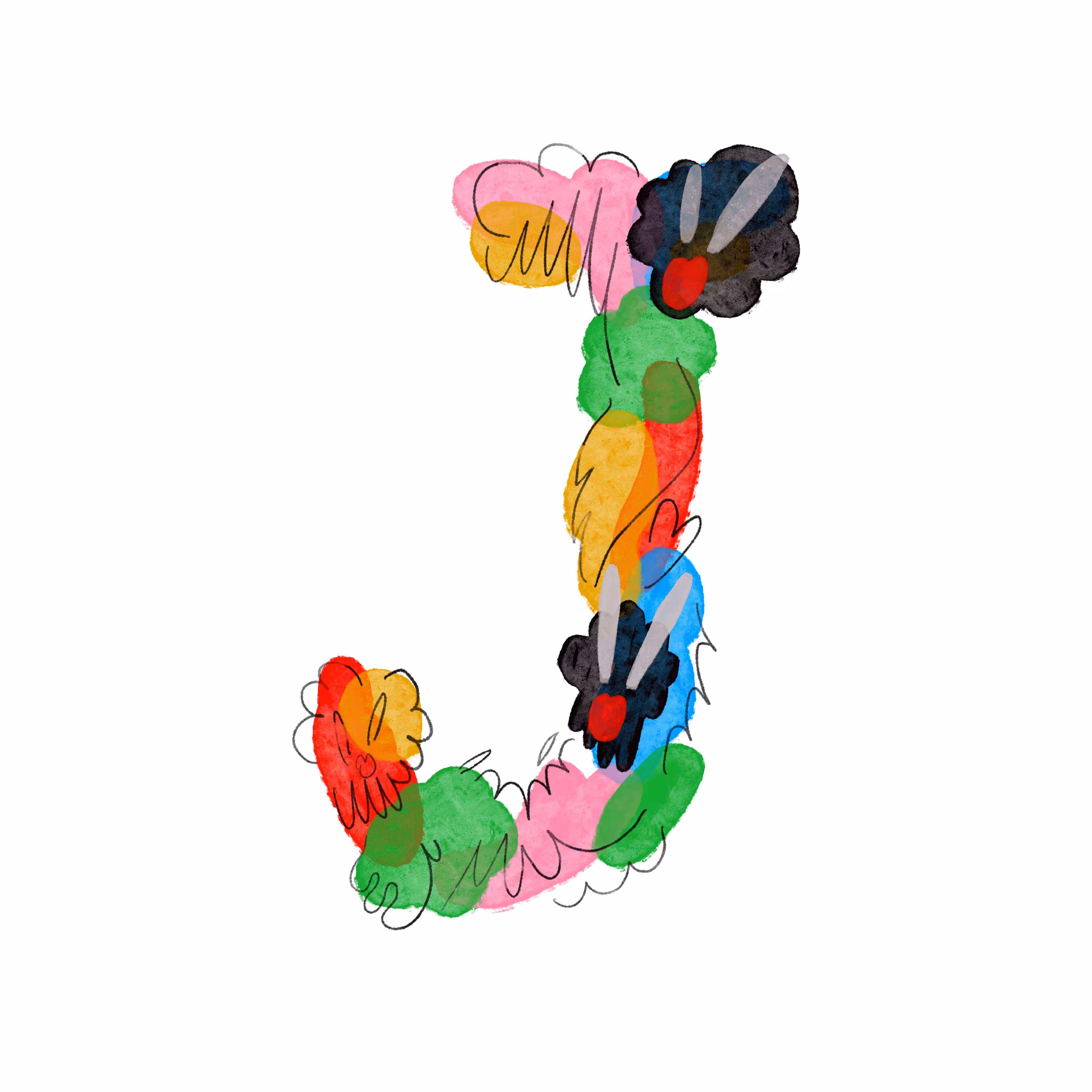 J