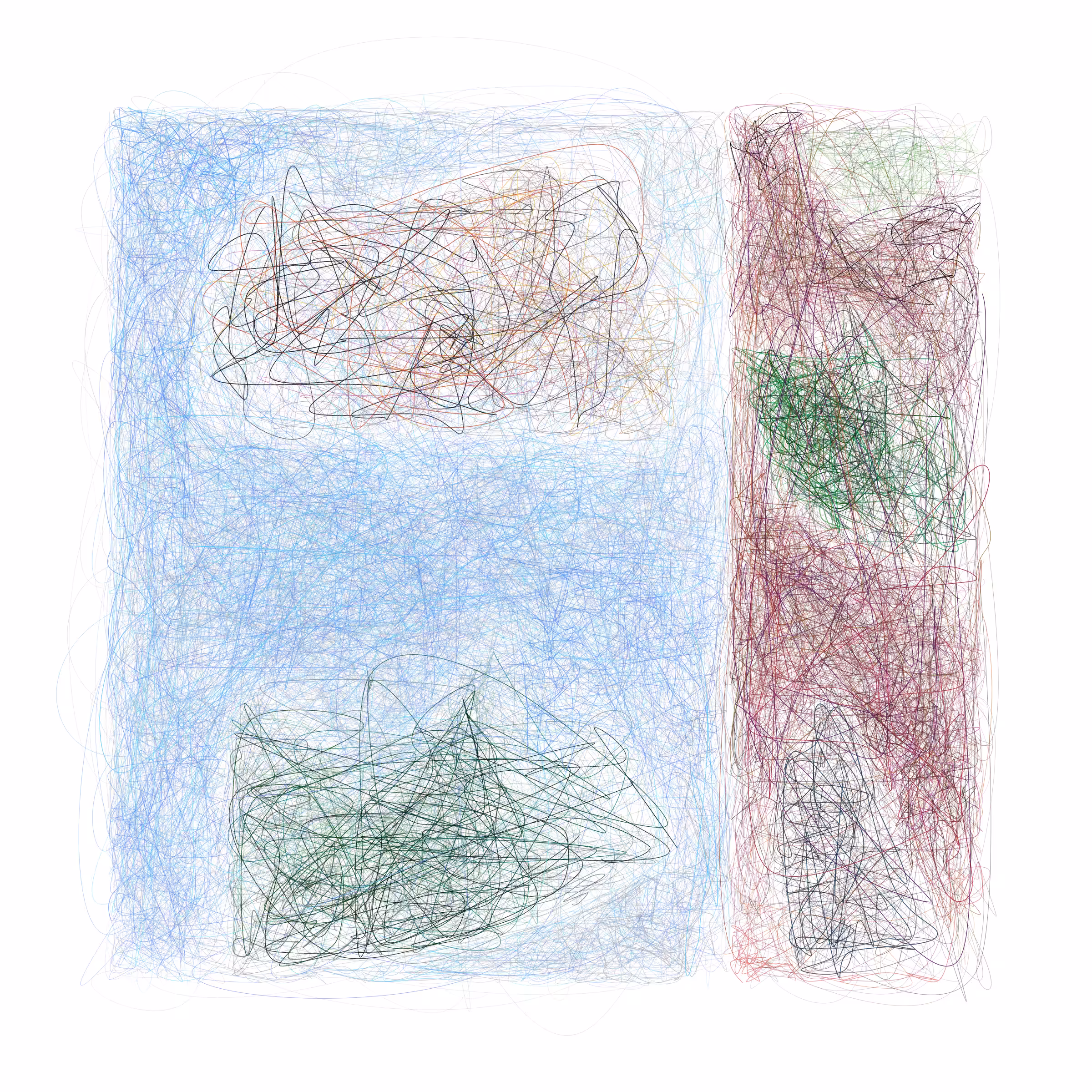 Scribbled Boundaries #208