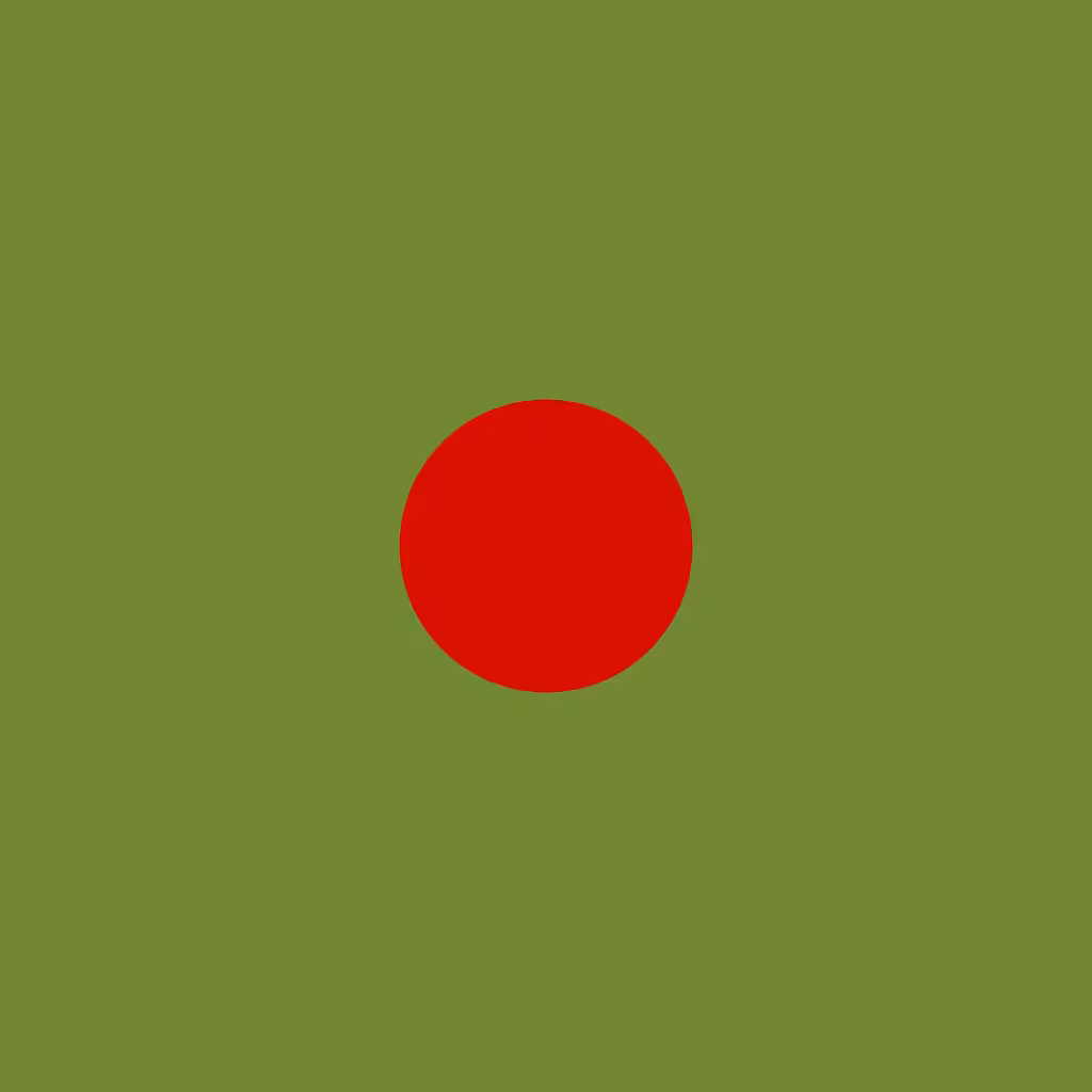 Generative Colored Dots #70