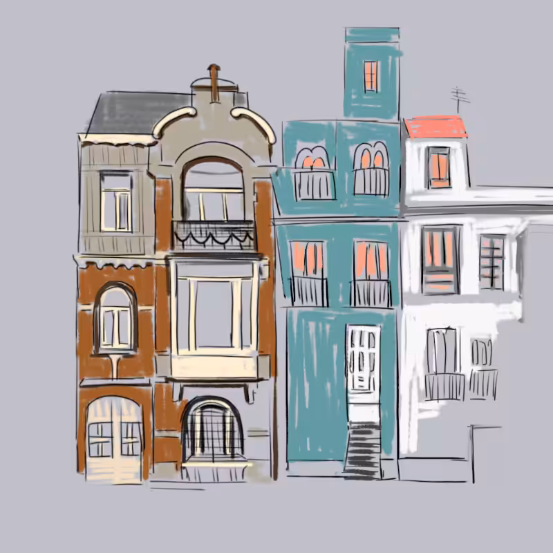 Architectural sketches #76