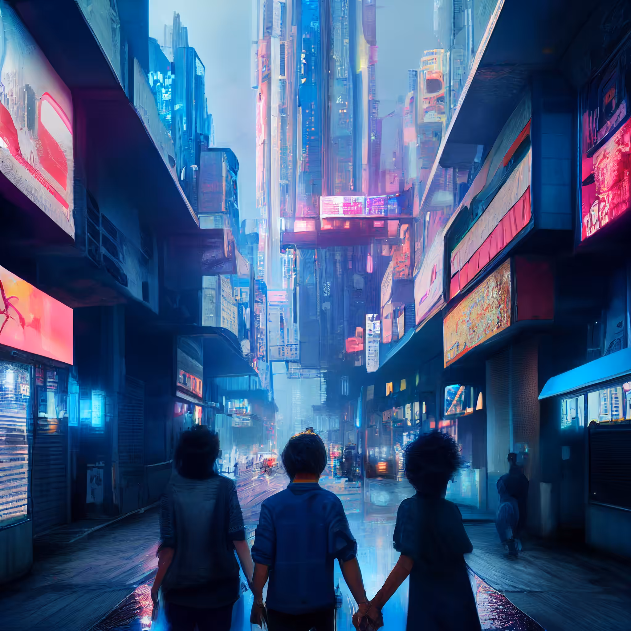 Cyberpunk Family