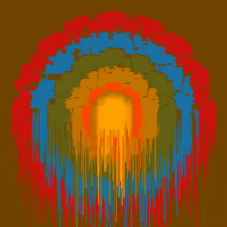 Melted flower #1