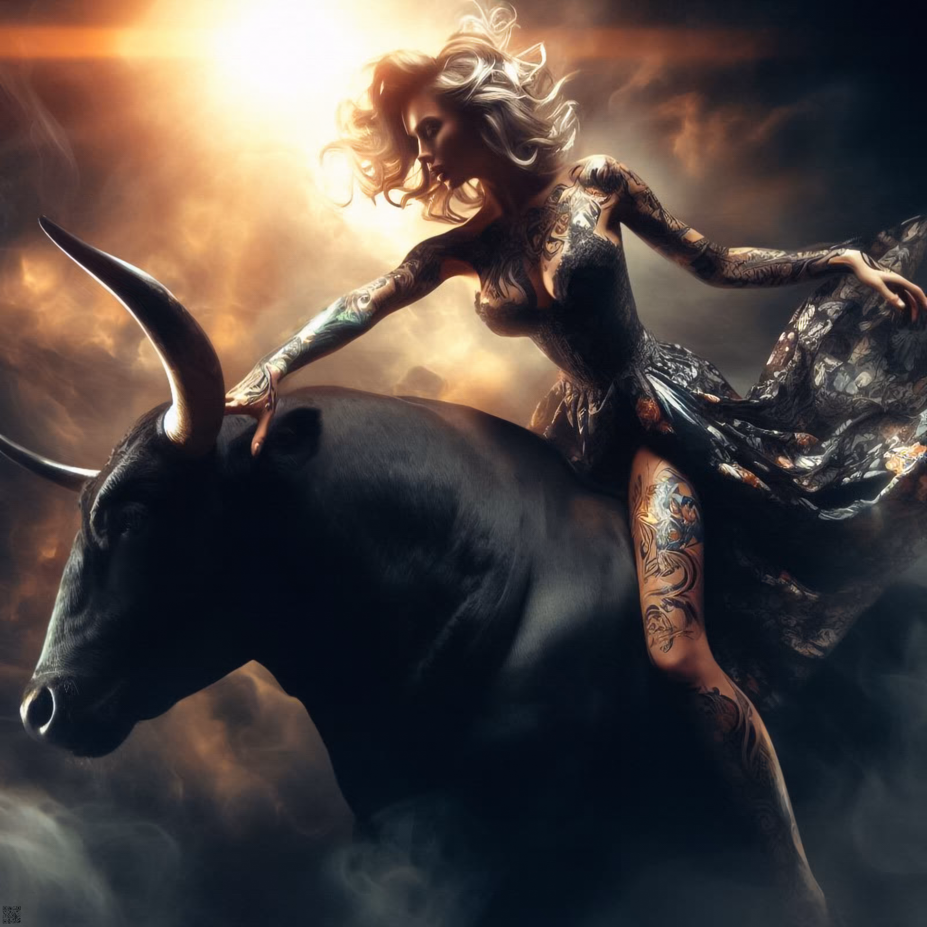 Riding a Bull