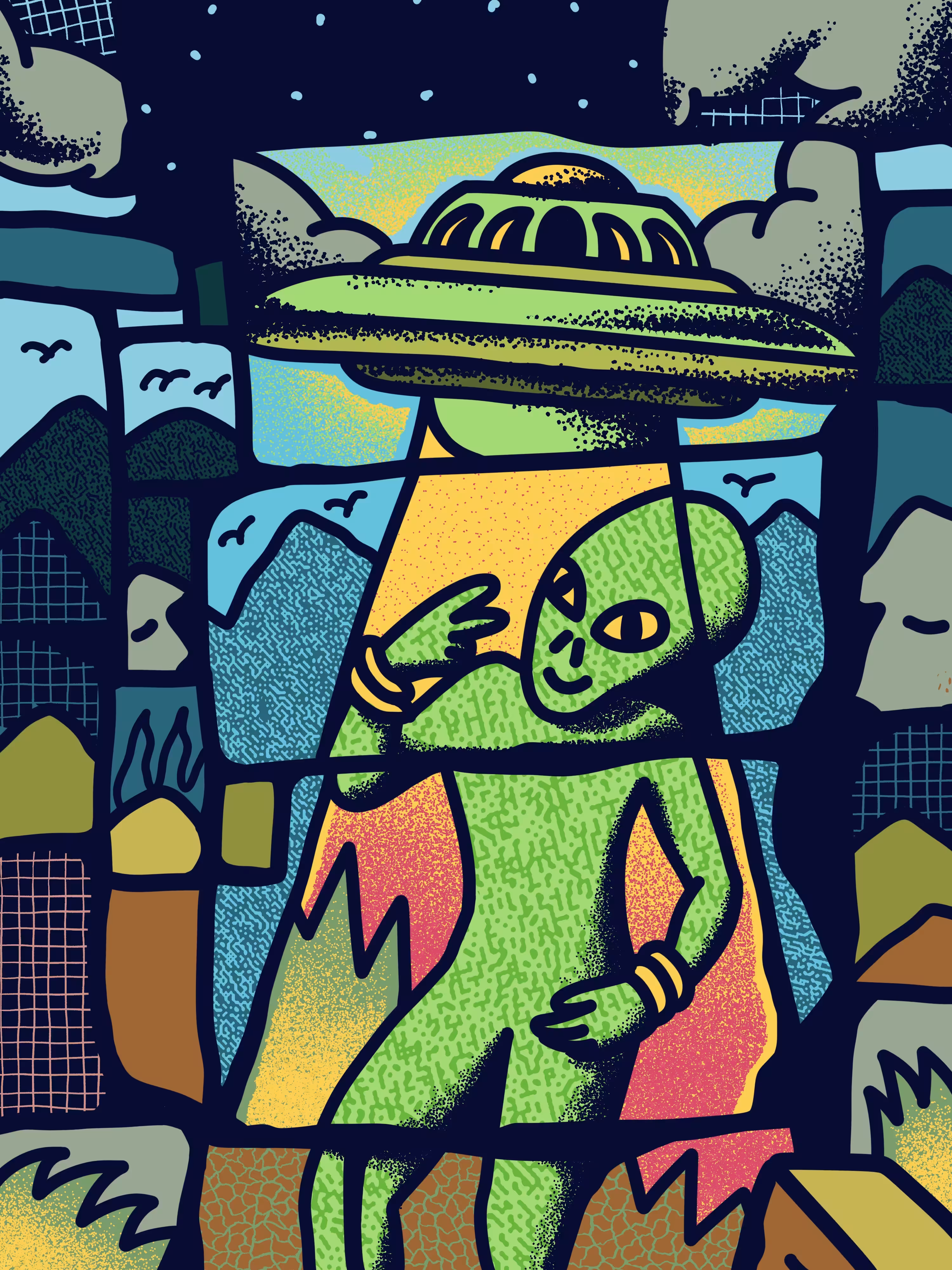 alien come in peace