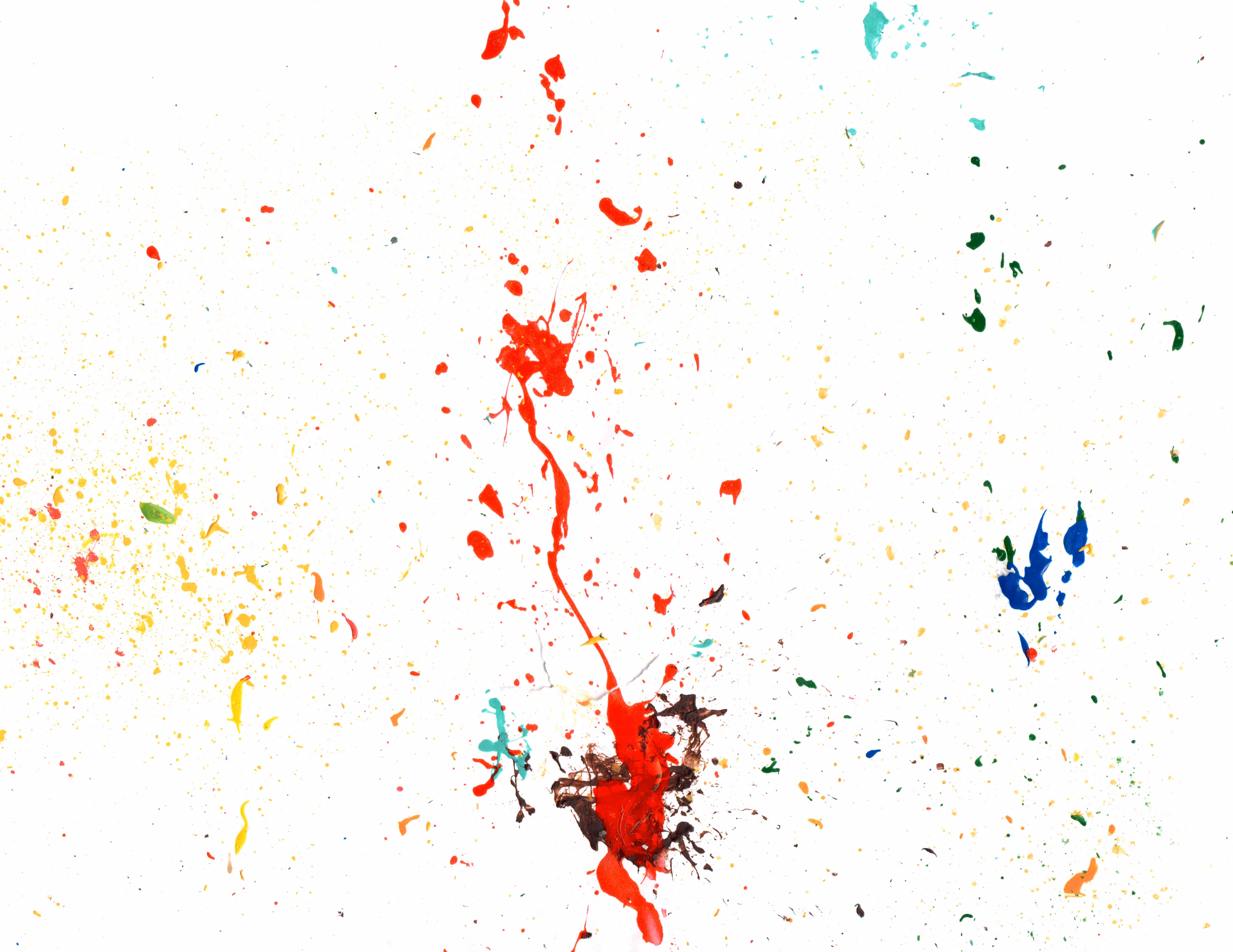 Air Rifle and Tempera Paint on Paper 26