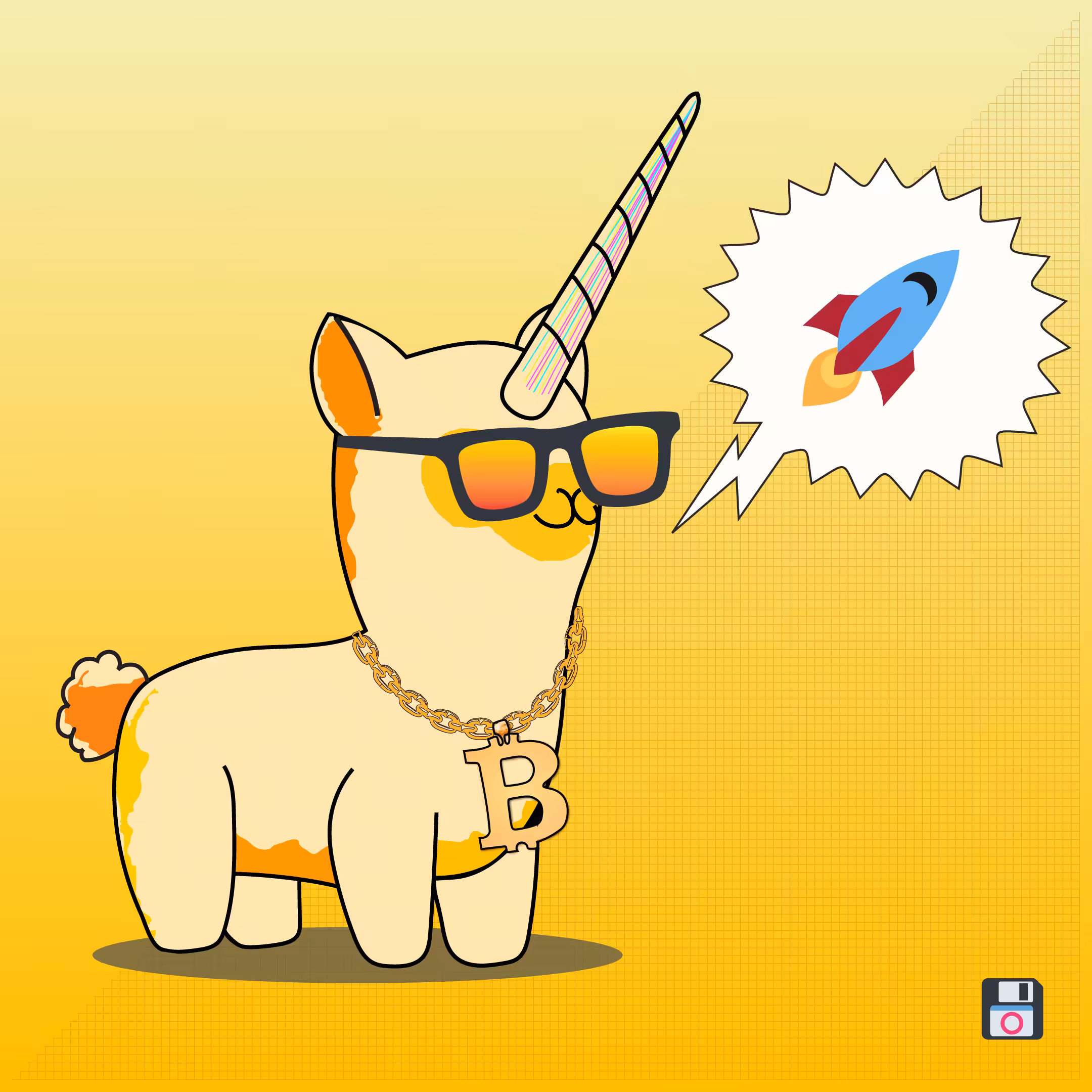 Cute Alpacawhal BTC