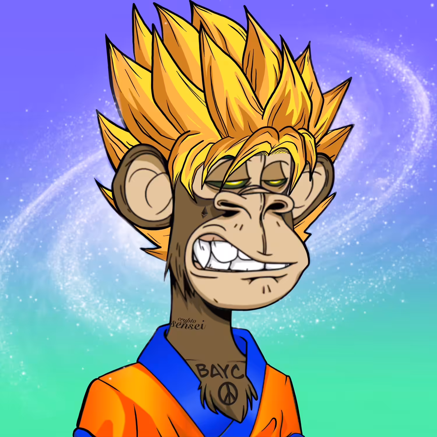 Ascended Ape - SS YC#9930 by 93nido 3/3