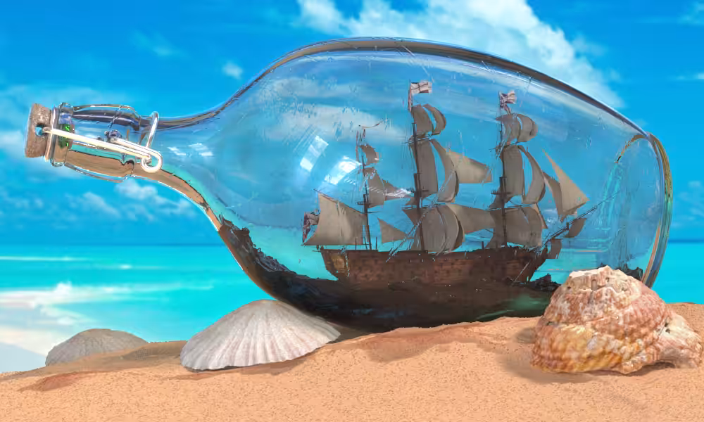 Ship in a bottle