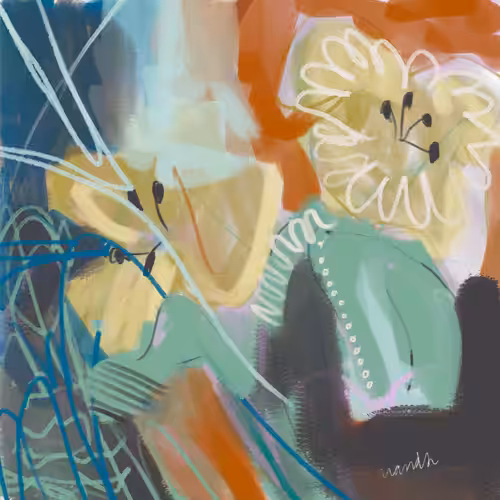 you missed the flowers