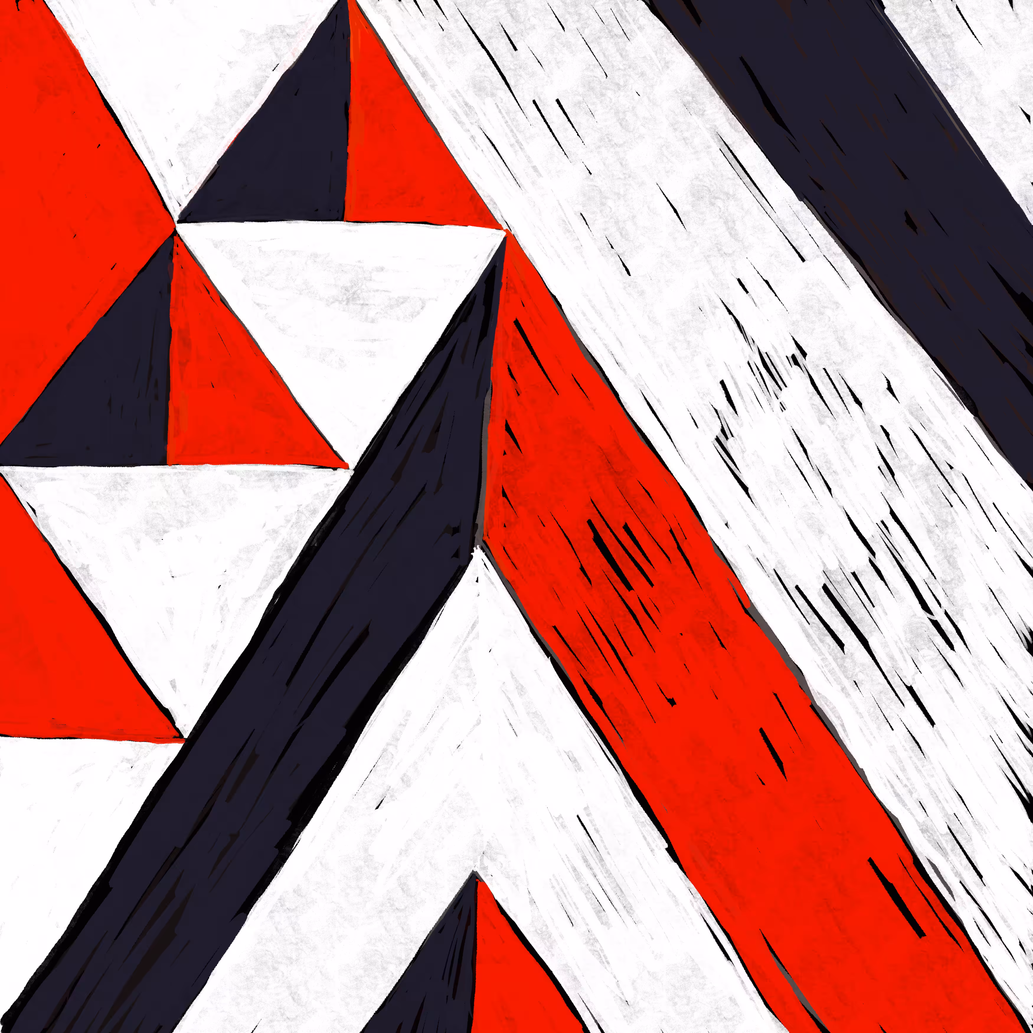 APattern #04 - Dark and illuminated triangles