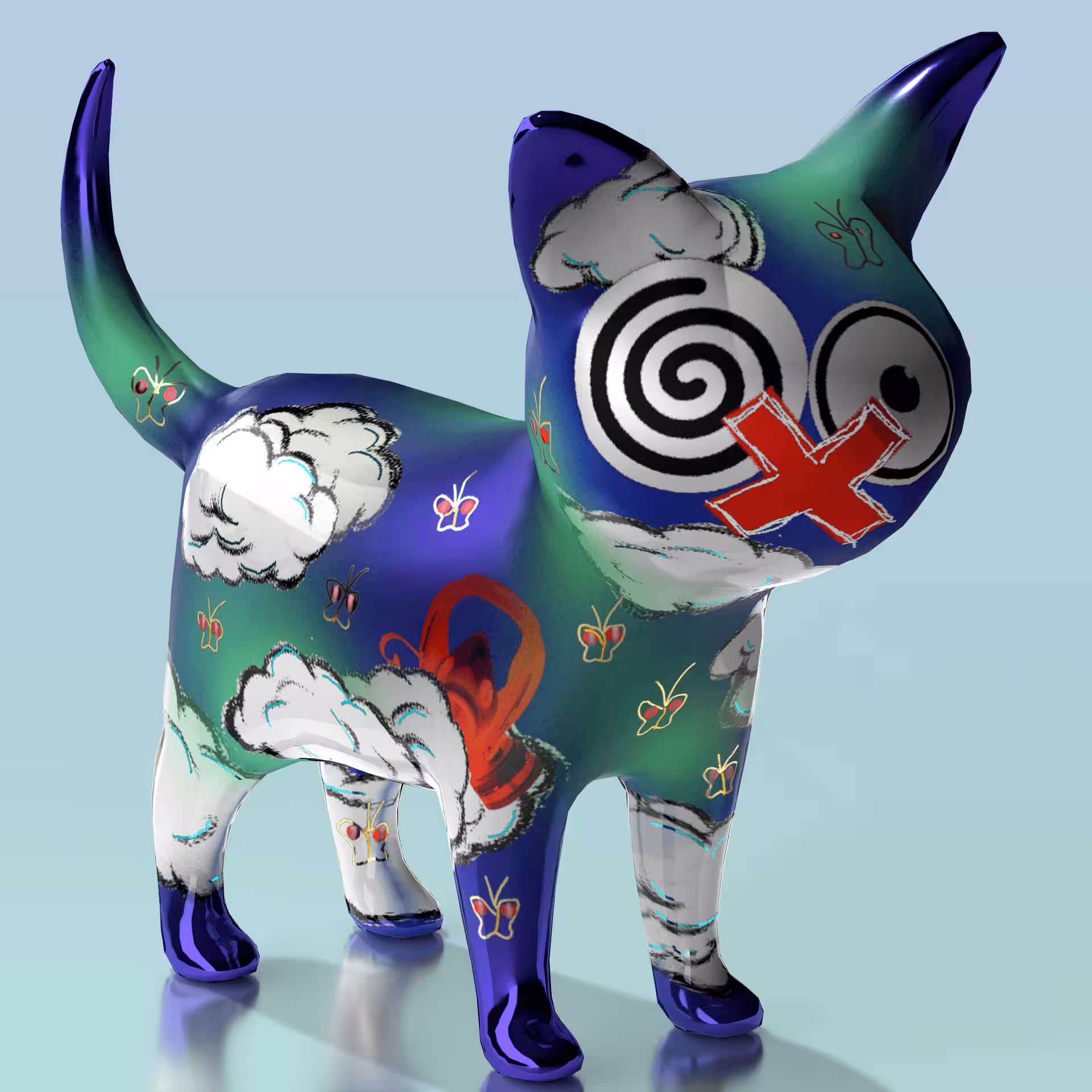 Metallic Cat #45