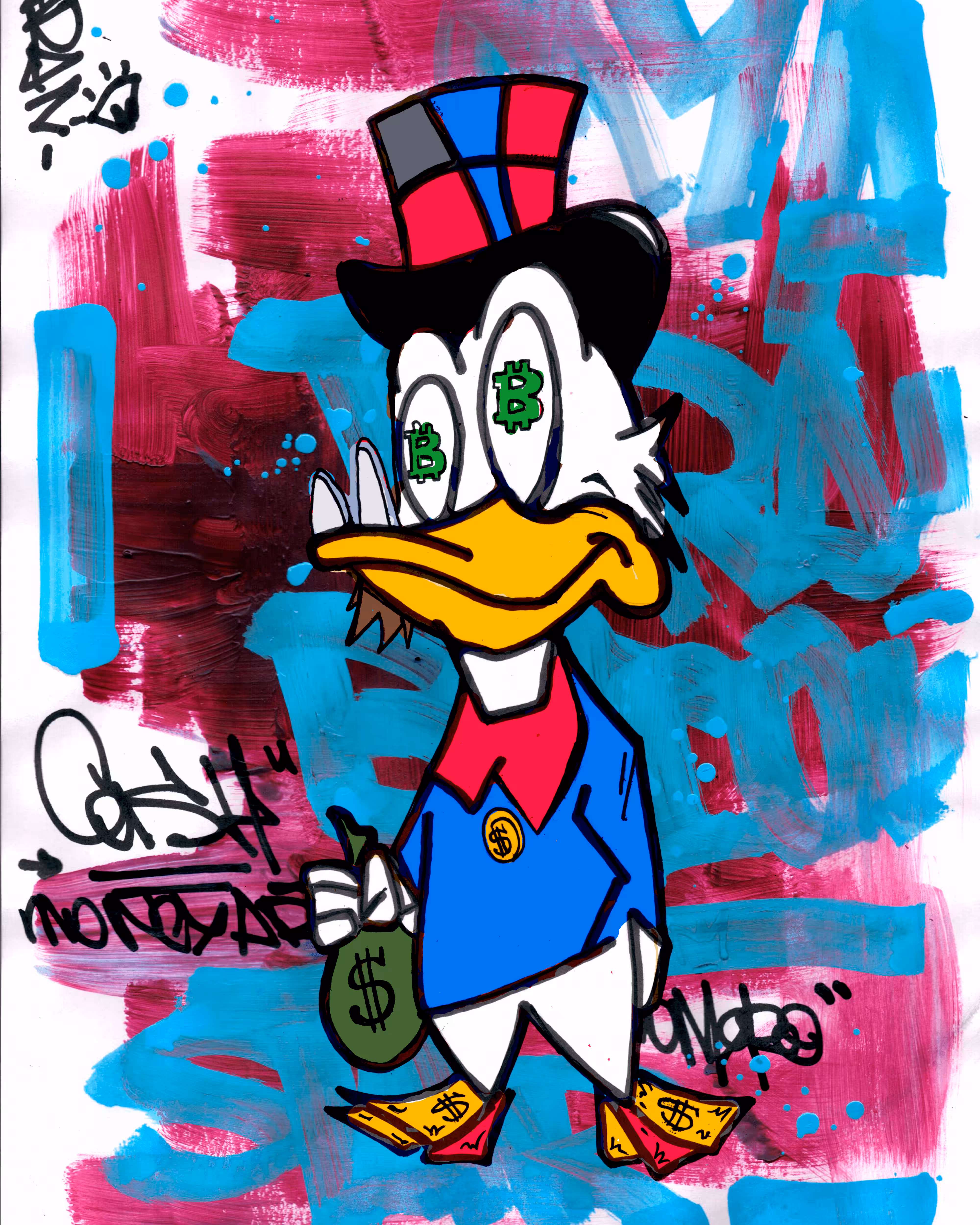 Money is when you become crazy