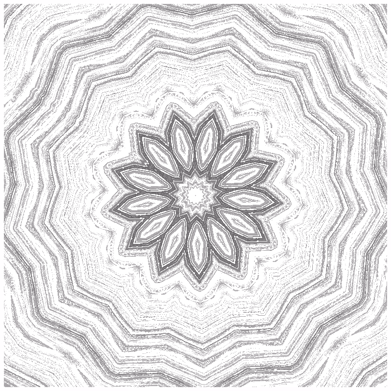 Glitch Mandala #16