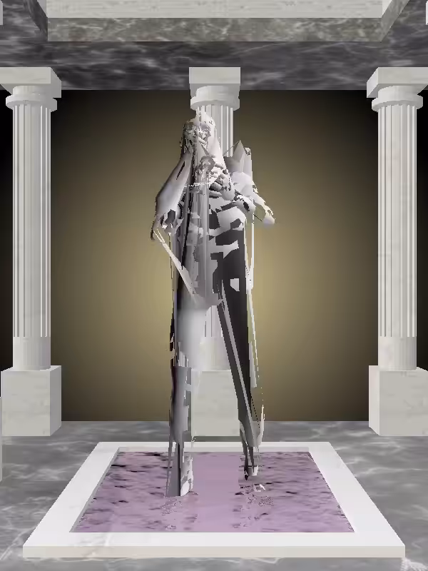 HeavenComputer: The Cheering Phantom Grey Woman #1352