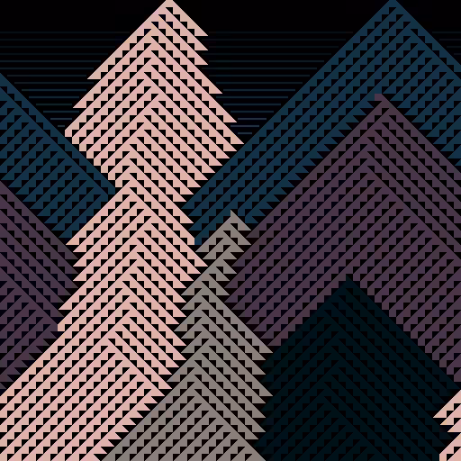 Cellular Mountains #40