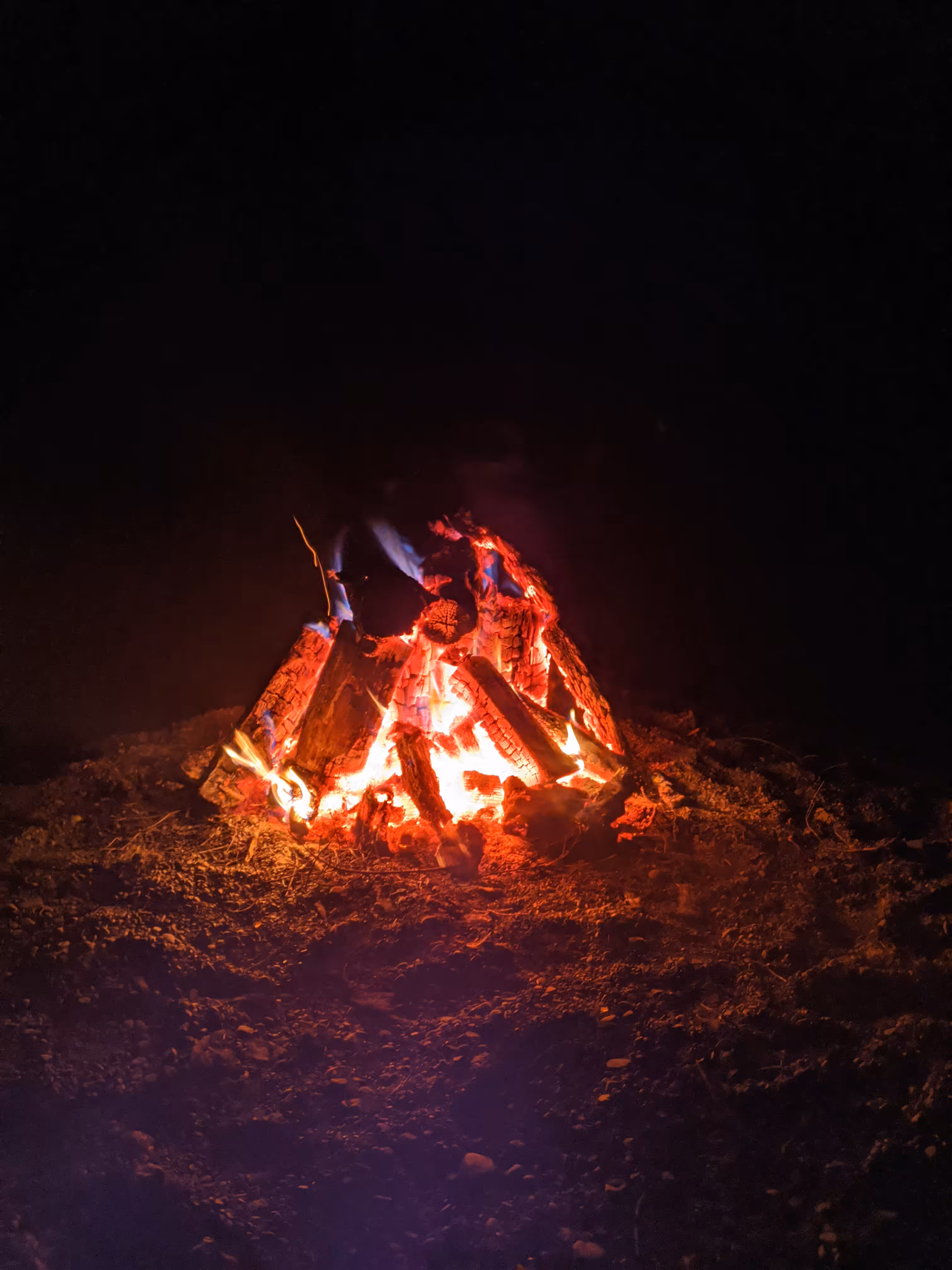 fireside contemplation 