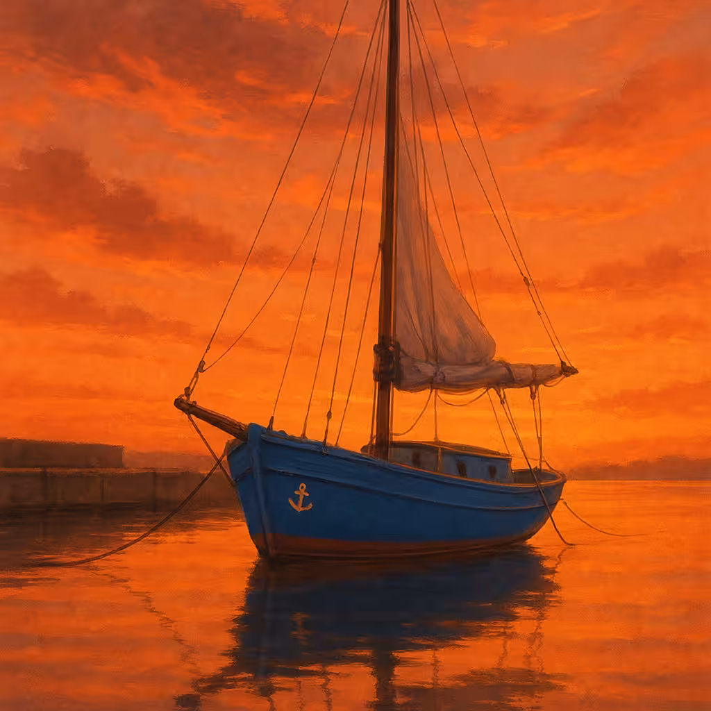 Daikoukai Age: #056 係留された船 / The Moored Ship