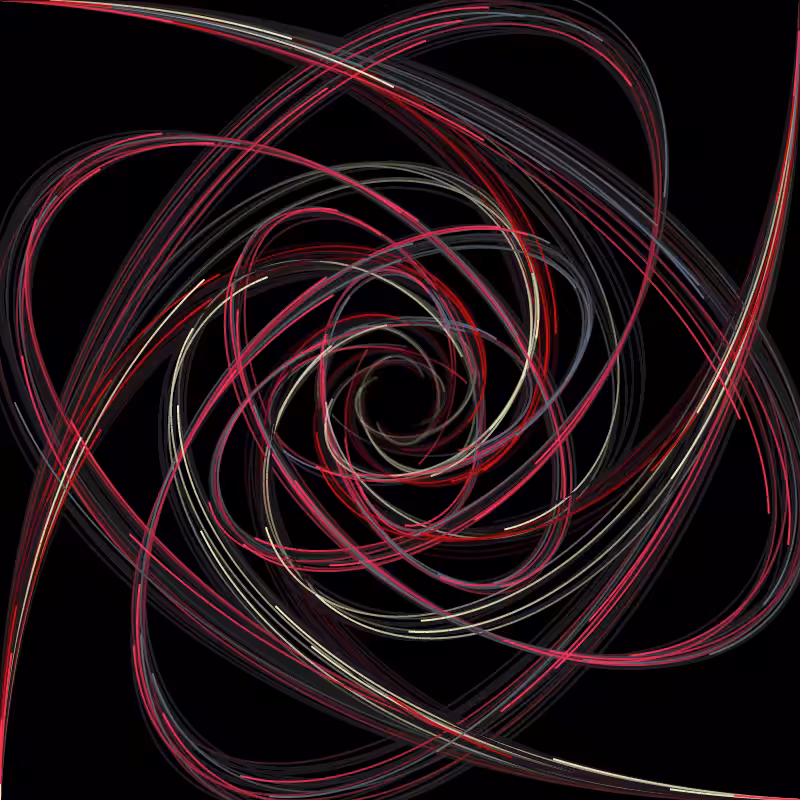 Particle attraction #7