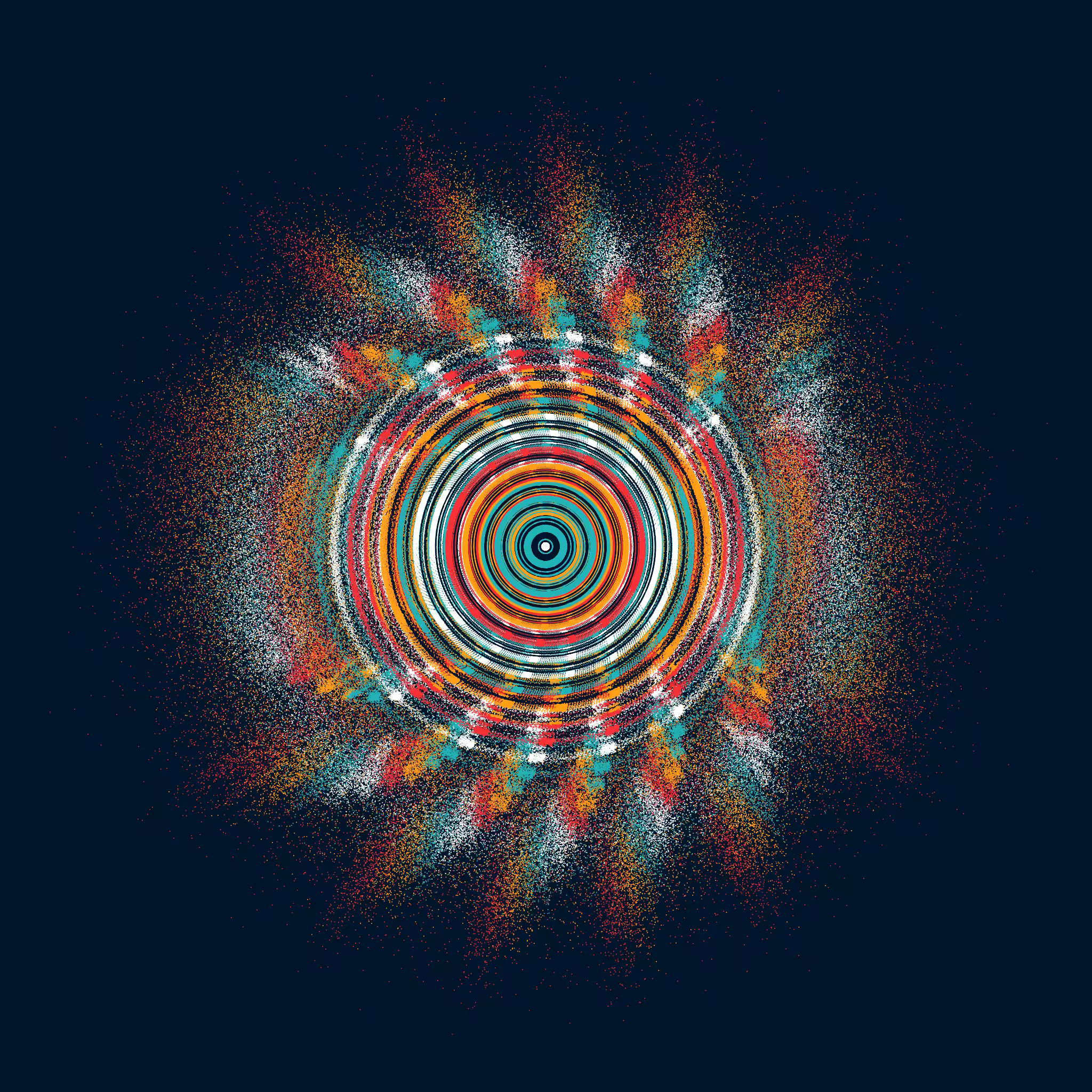 CIRCULAR MURMURATIONS #50