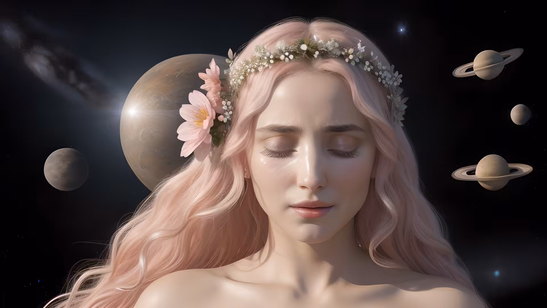 Angels of dreamy beauty