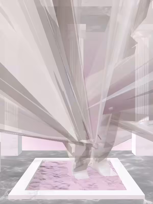 HeavenComputer: The Fading Sneaky Matte Ivory Man #6029