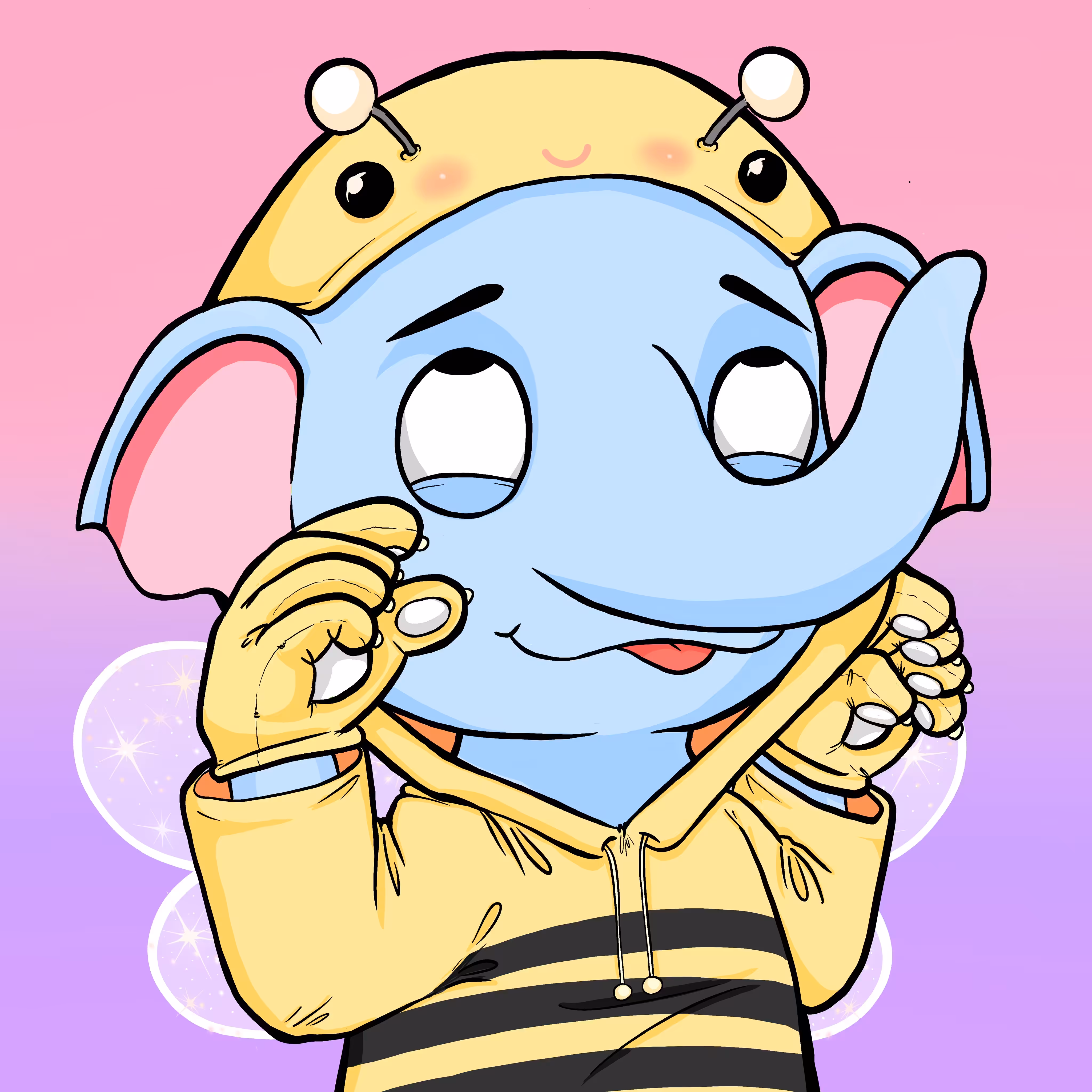 almond: Sleeping Bee0172