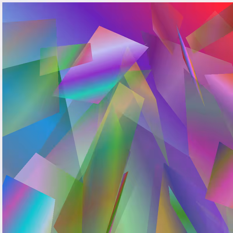 random divs with gradient and perspective #22