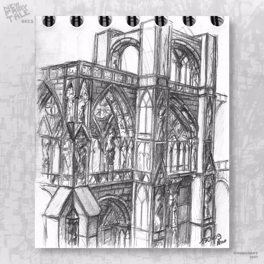 Cathedral in Sketchbook 0032
