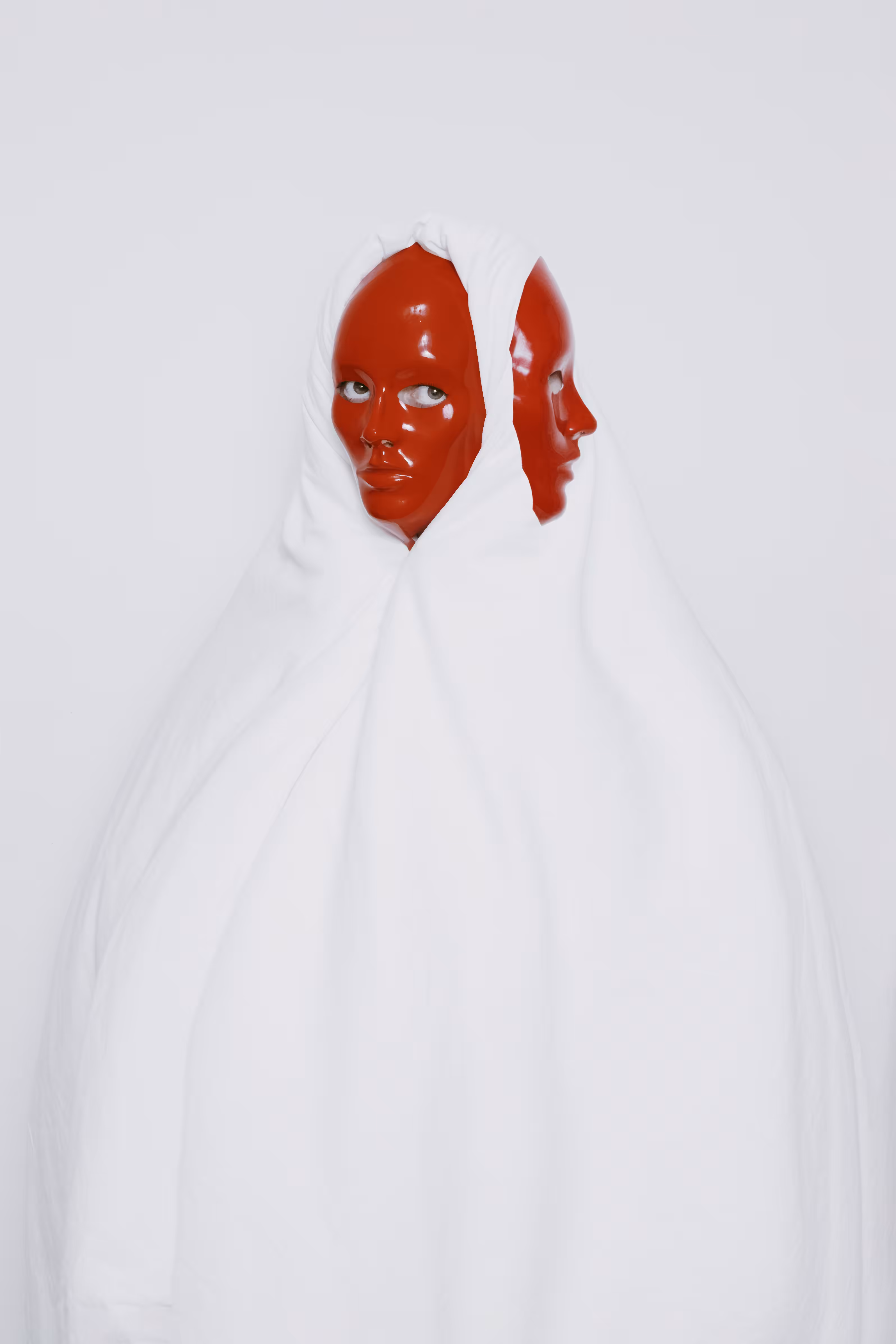 Red mask