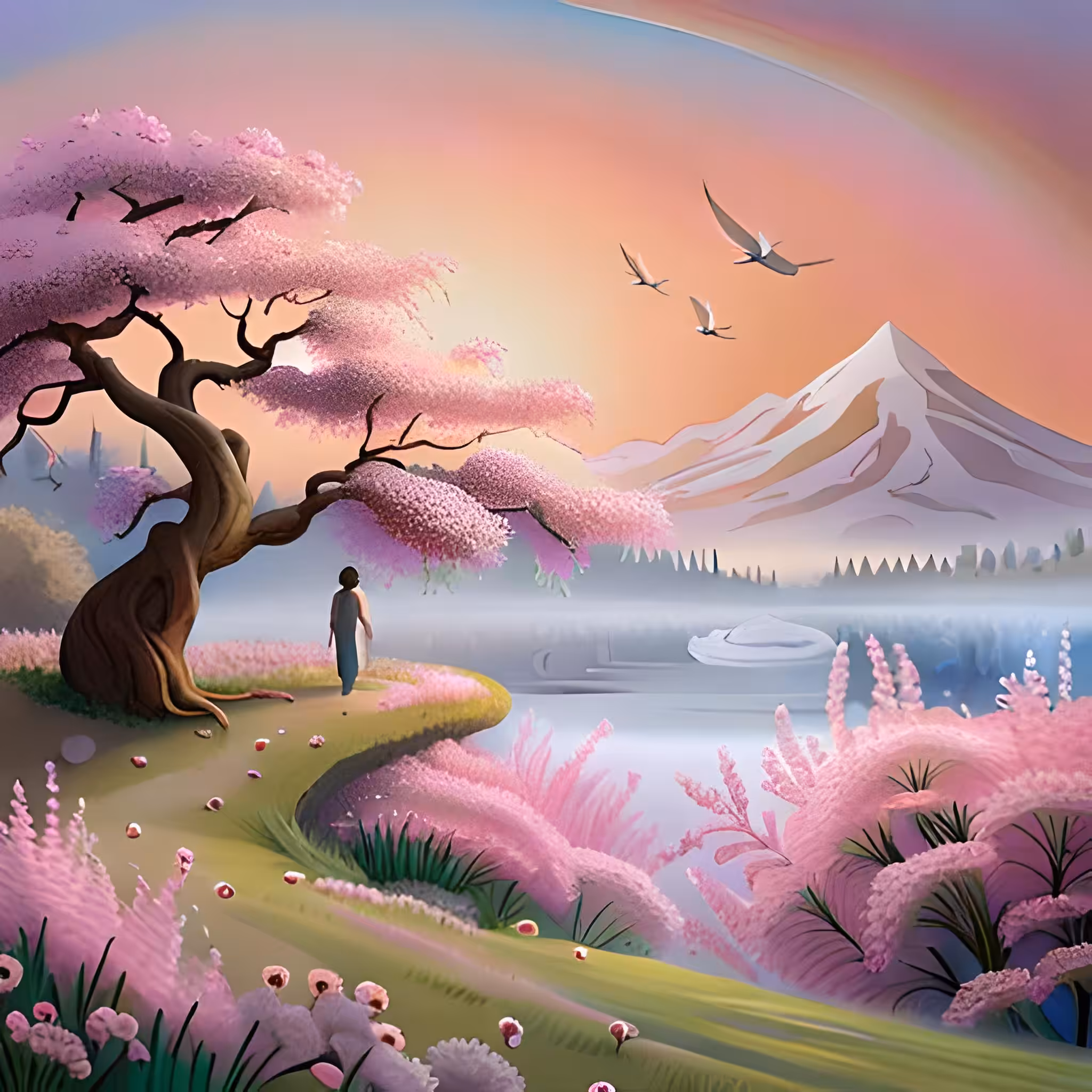 3D animation and 3D artworks : Tree of desires