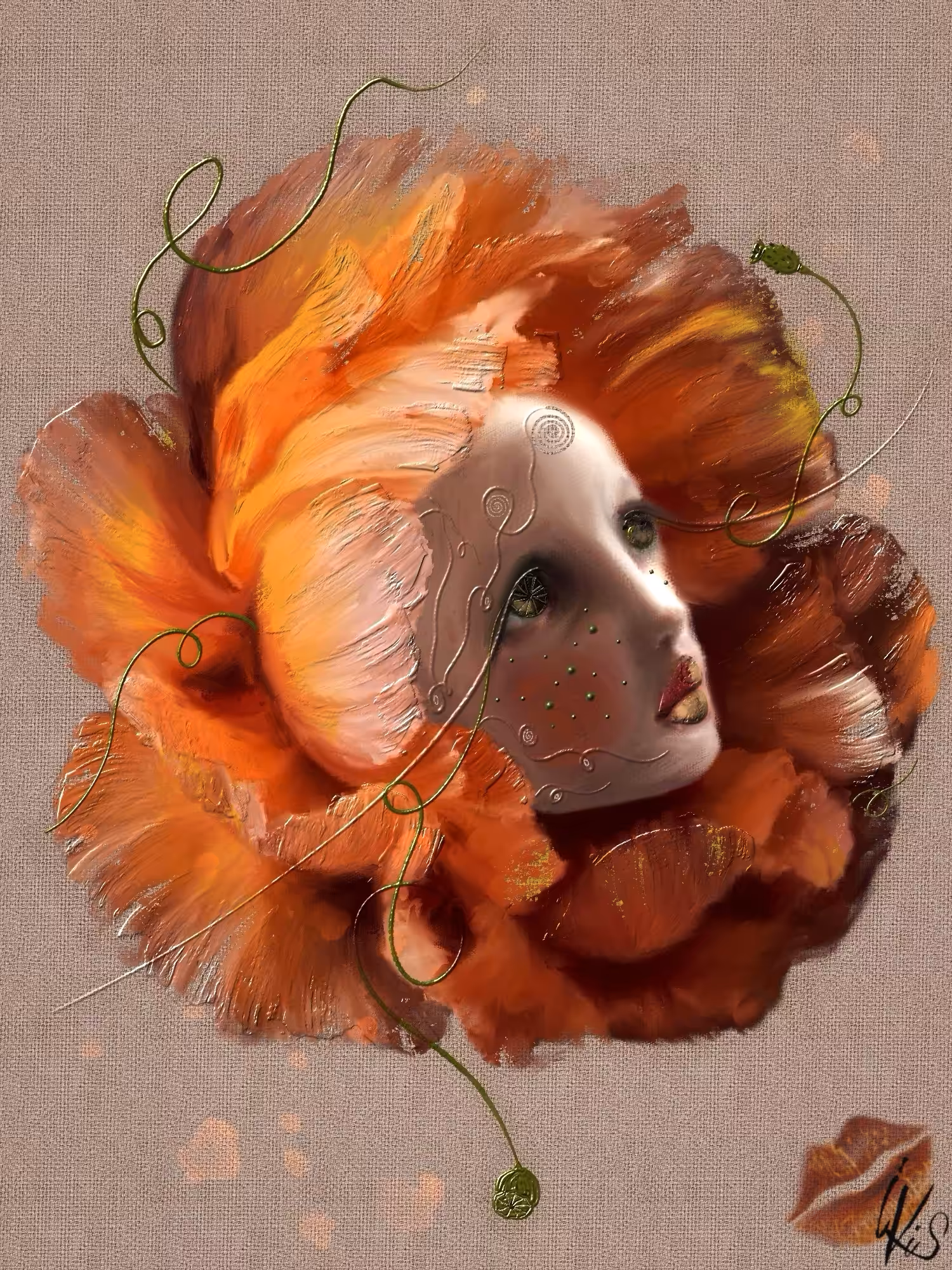 Probably Flame-Petaled