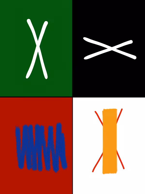 X 4 sides (Four 4) #4
