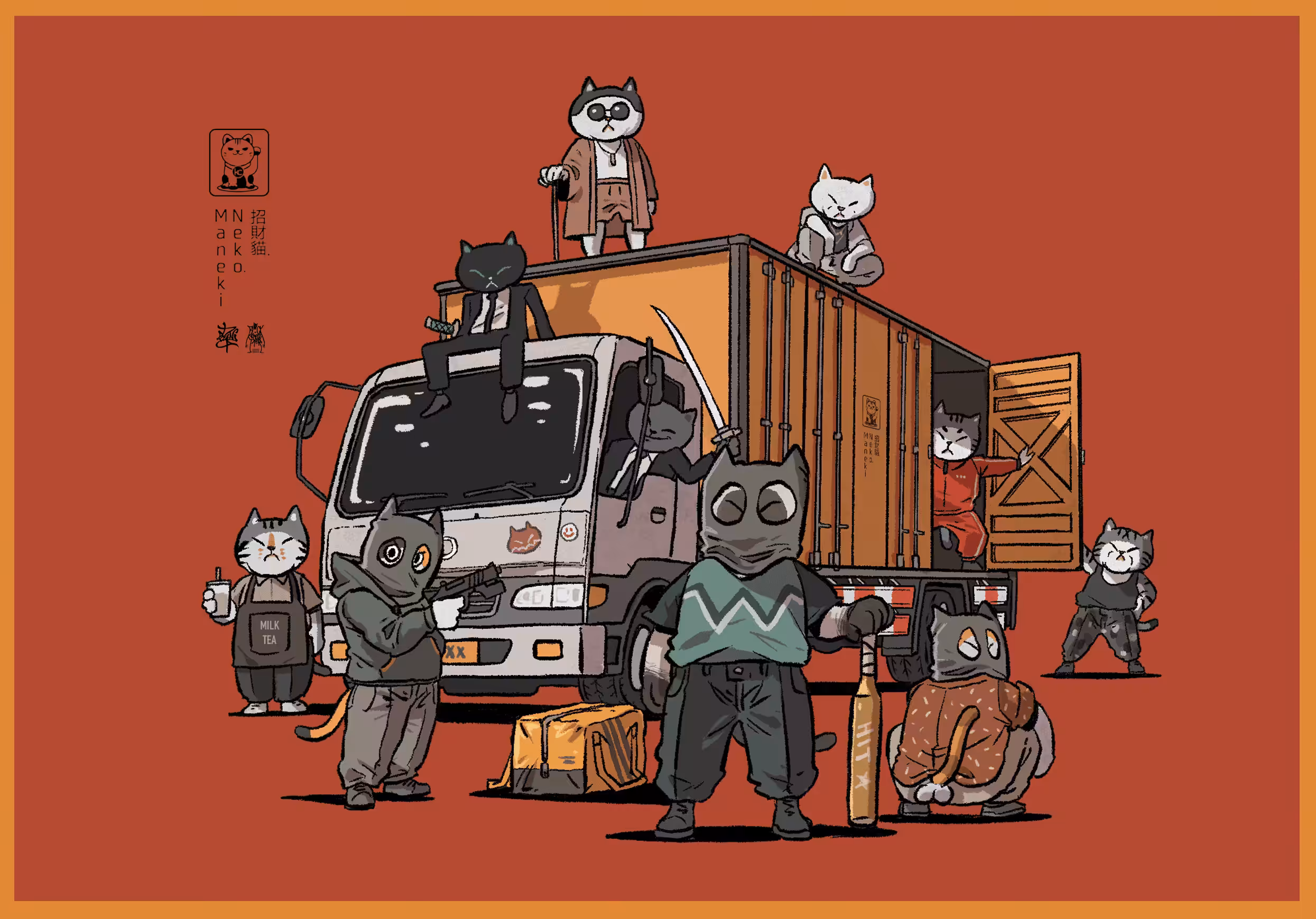 MANEKI NEKO POSTER CHAPTER 2