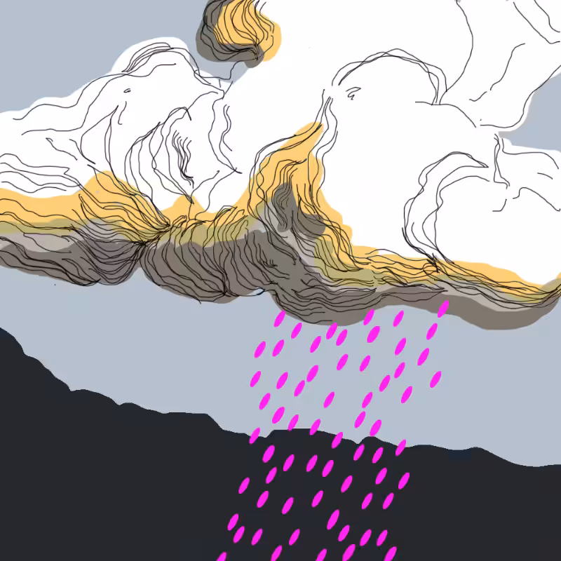 colorful rain #1