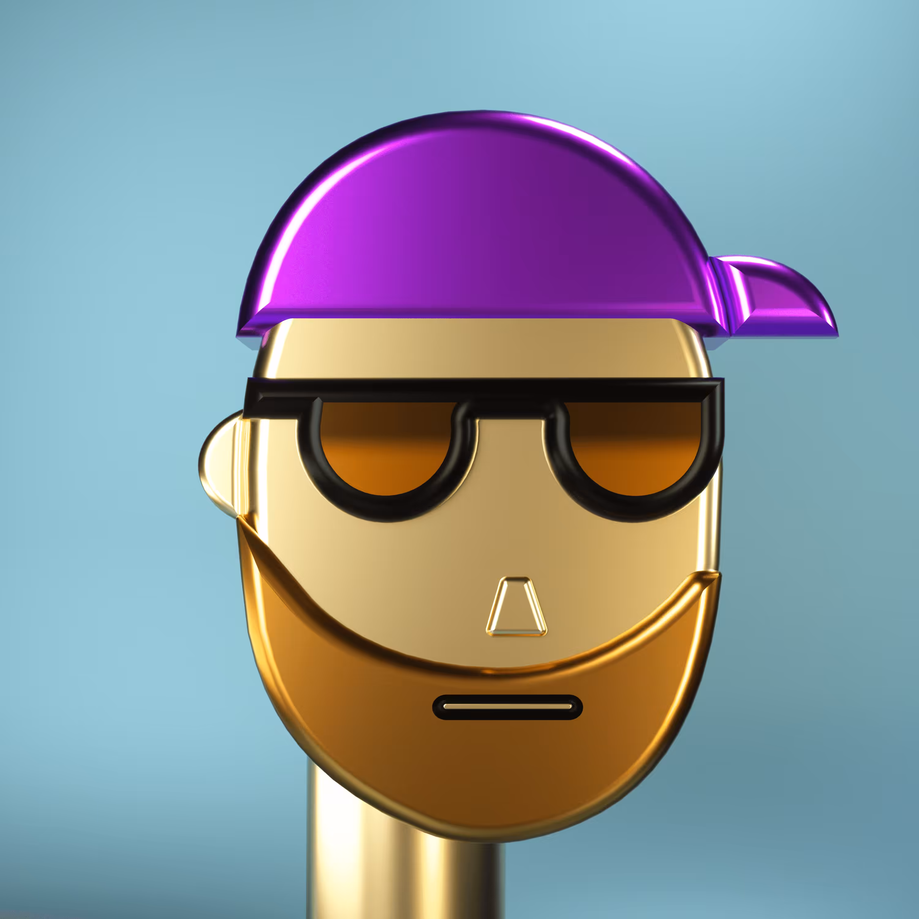 3D Chrome Punk #0671