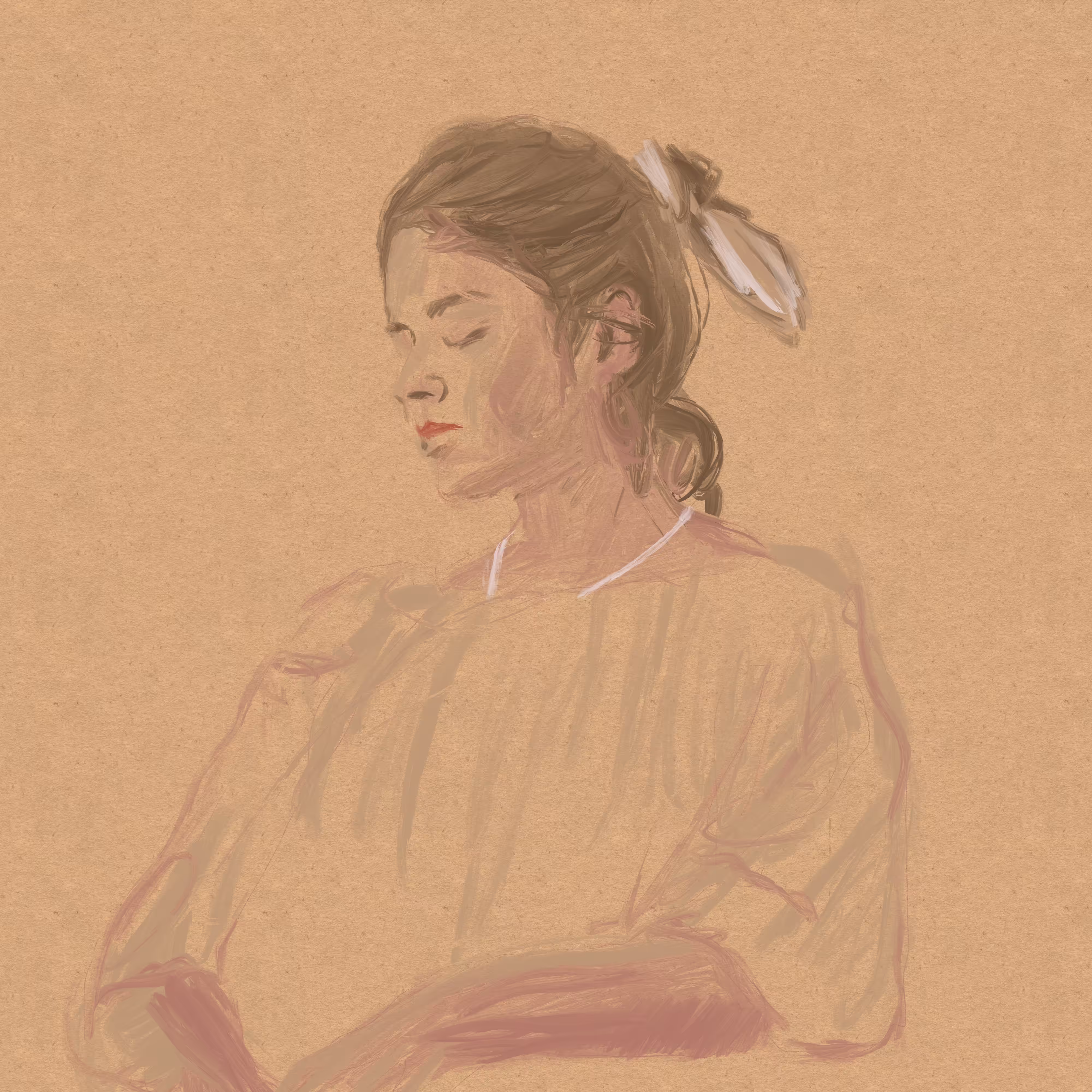 Sad and Lonely Angel