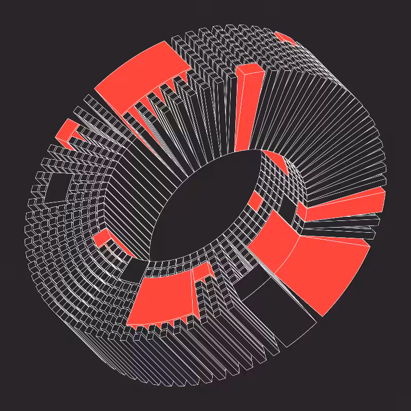 Ex Mobius (Neon Red) #42