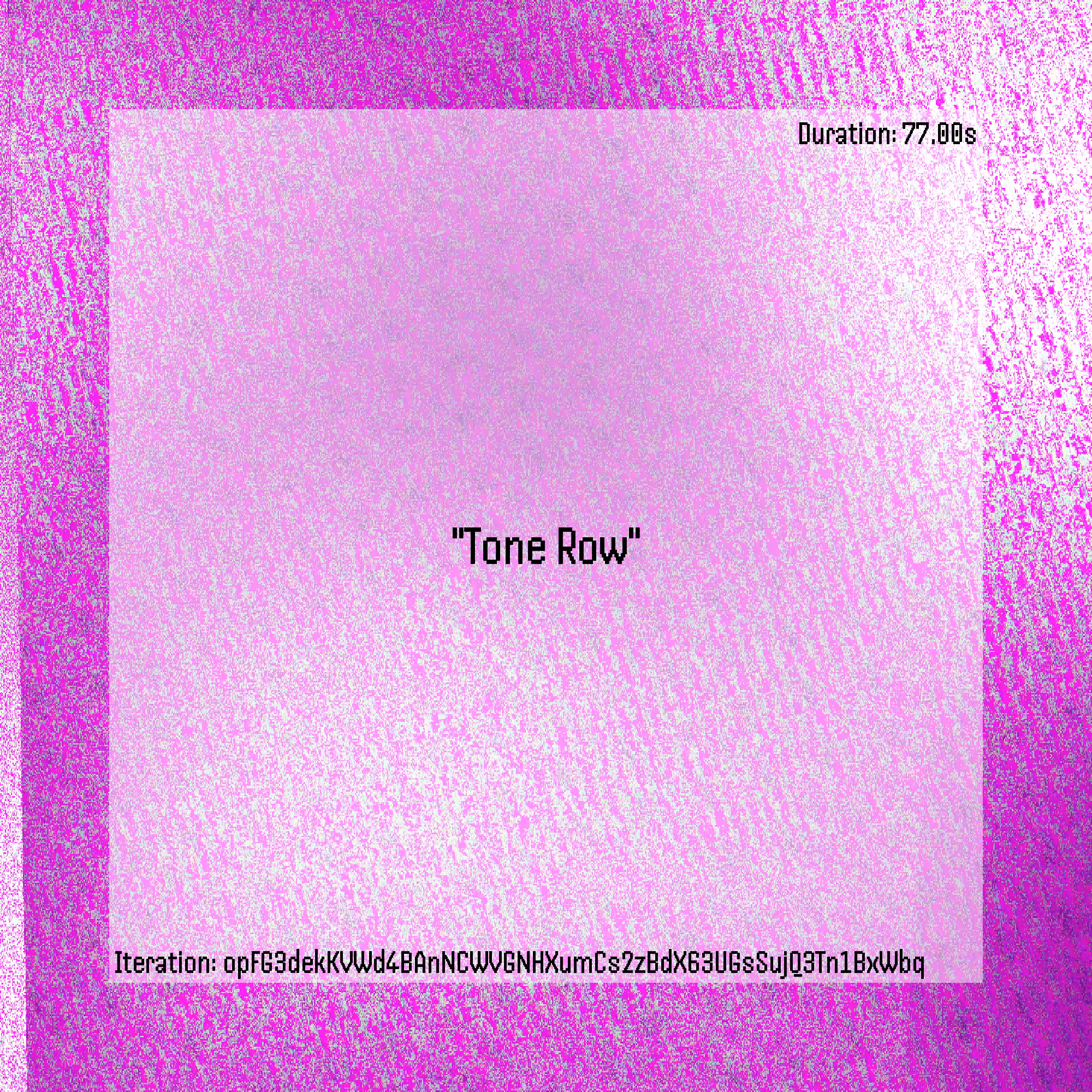 Tone Row #133